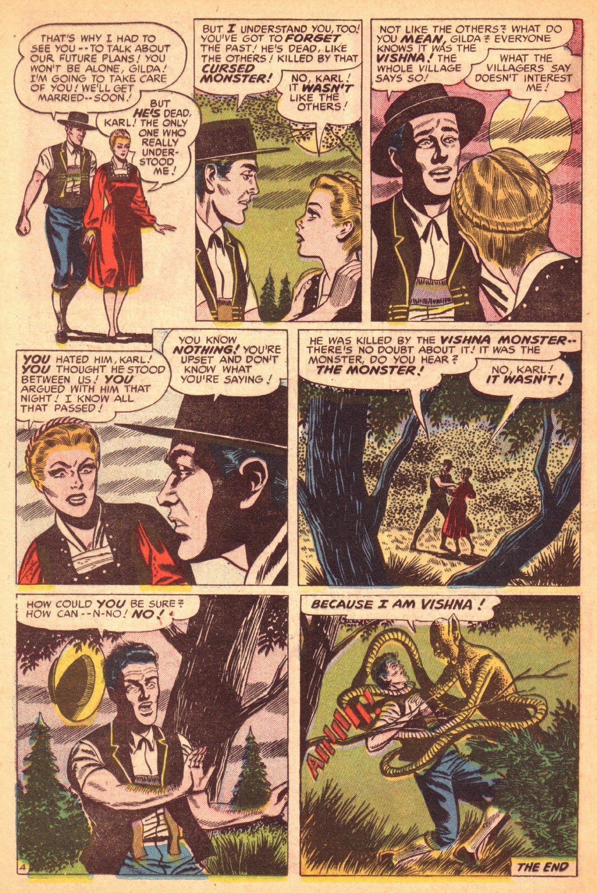 Read online Adventures Into The Unknown comic -  Issue #50 - 27