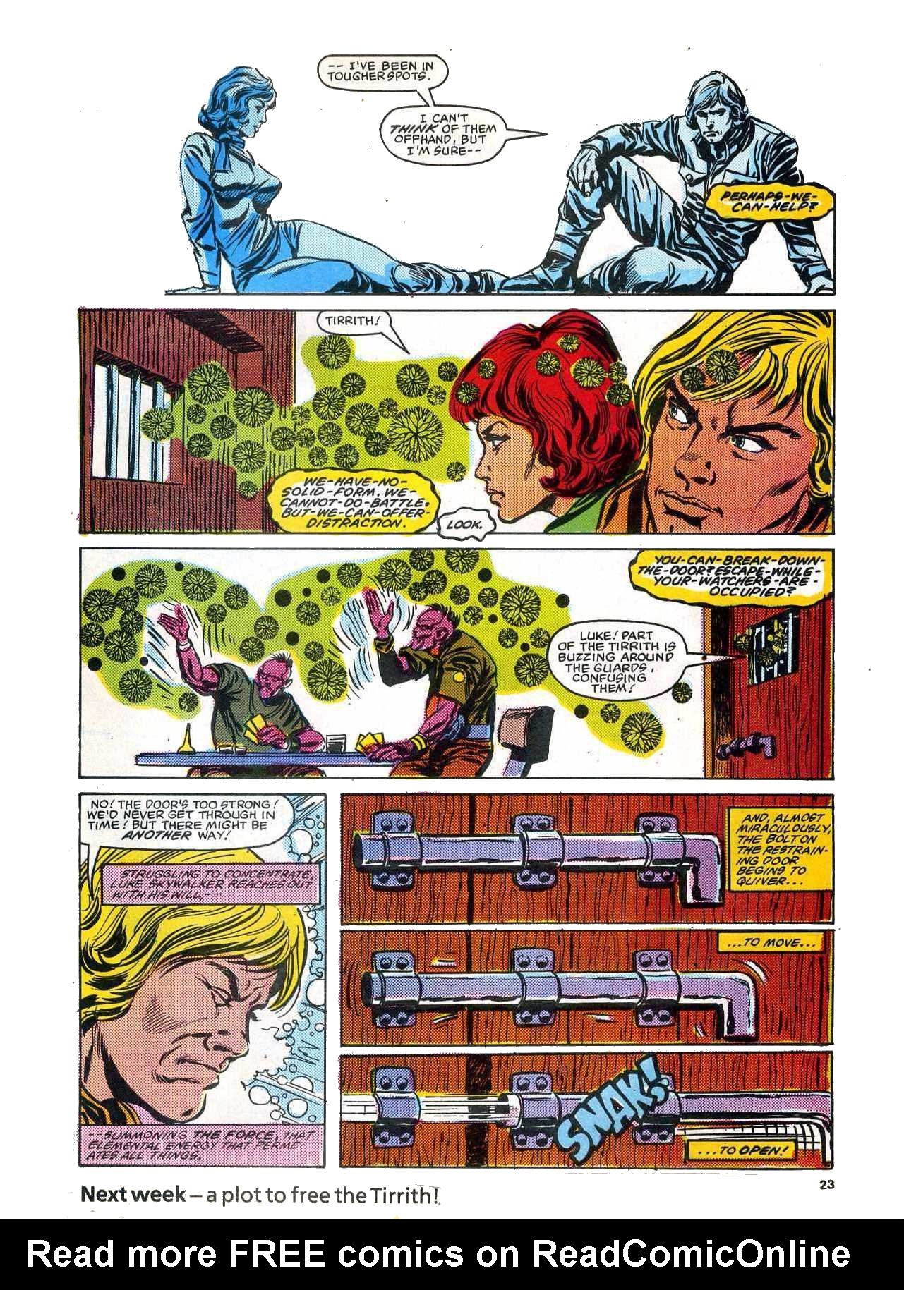 Read online Return of the Jedi comic -  Issue #134 - 23