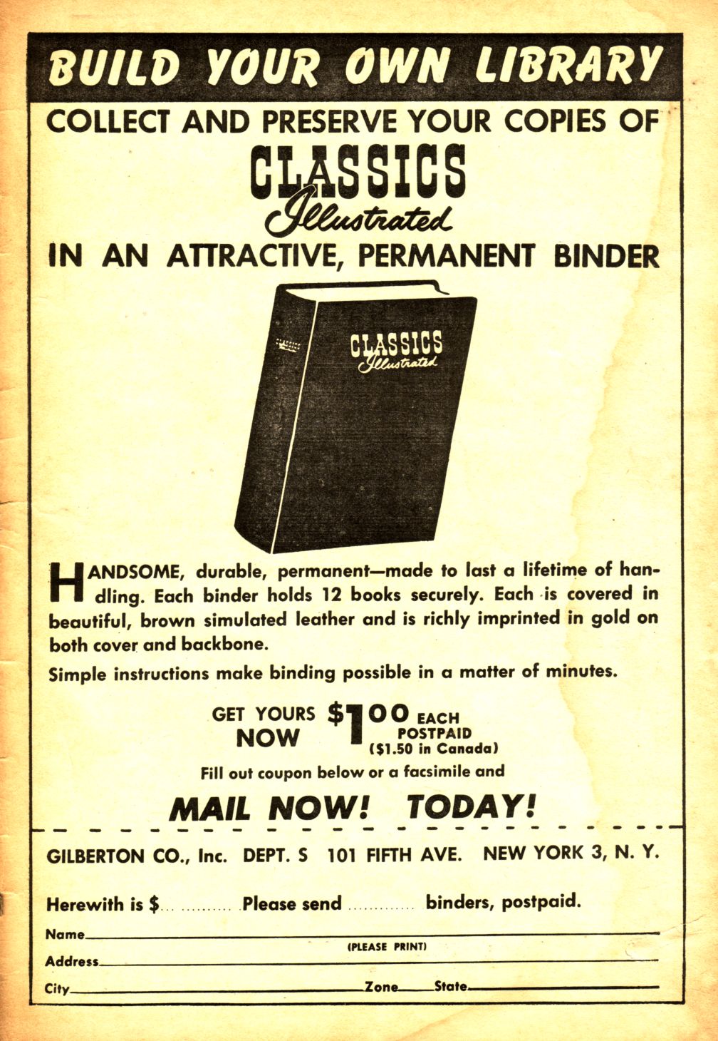 Read online Classics Illustrated comic -  Issue #130 - 51