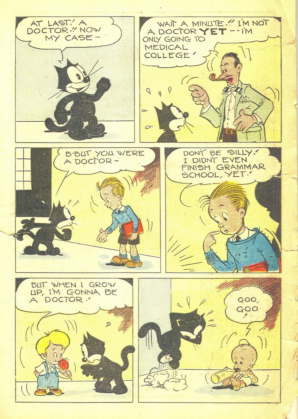 Read online Felix the Cat (1948) comic -  Issue #6 - 11