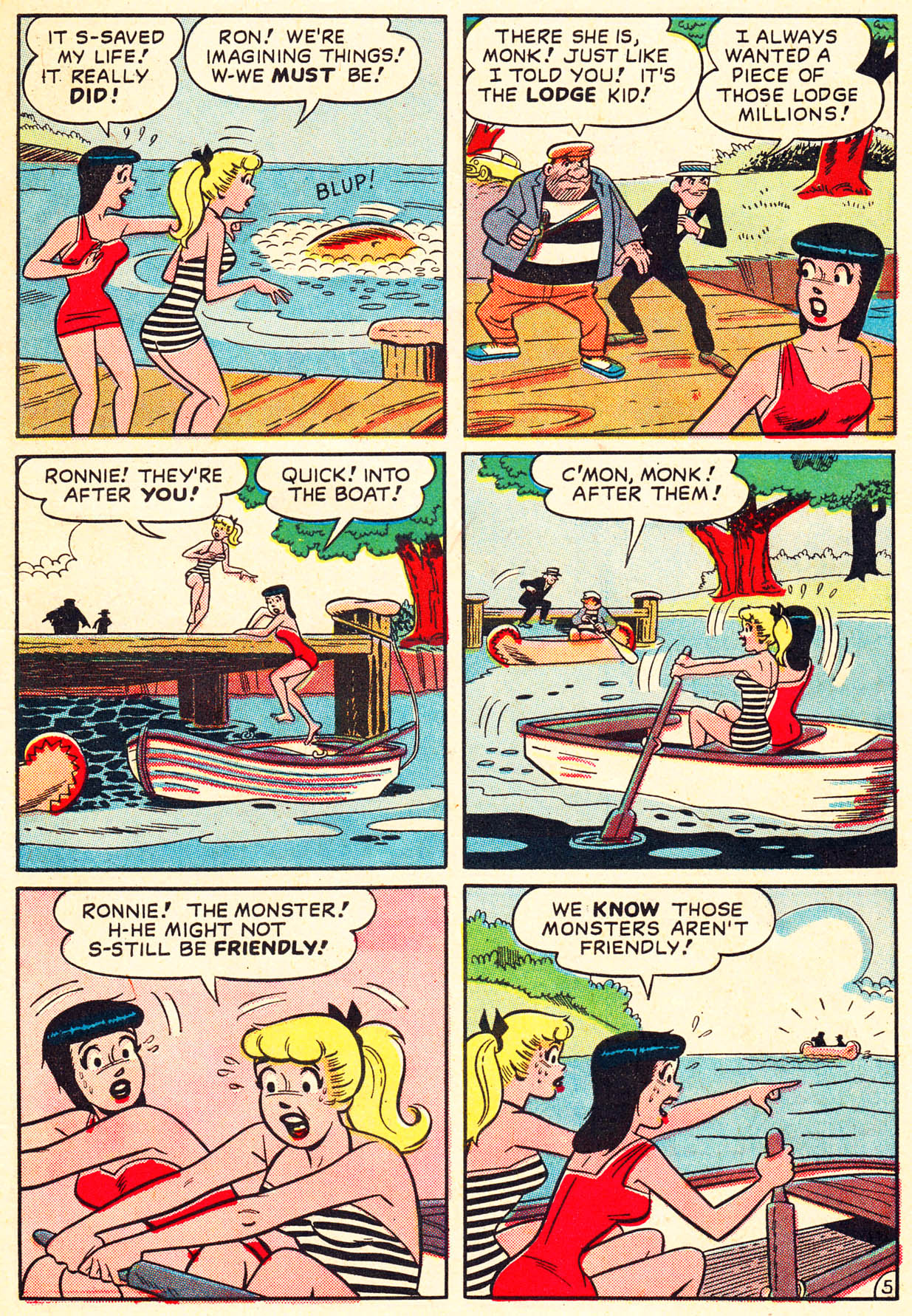 Read online Archie's Girls Betty and Veronica comic -  Issue #71 - 7