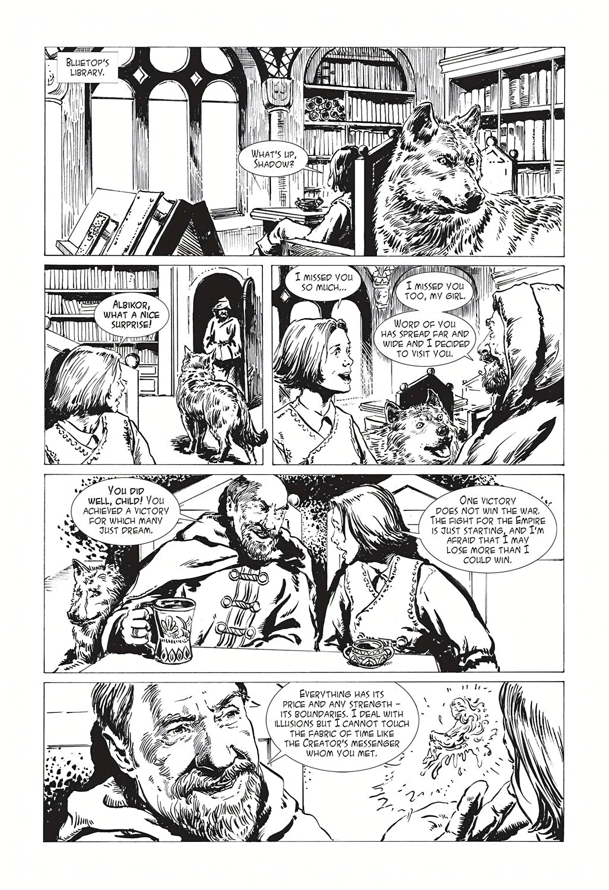 Read online Katana: The Battle for Valokaan comic -  Issue # Full - 9