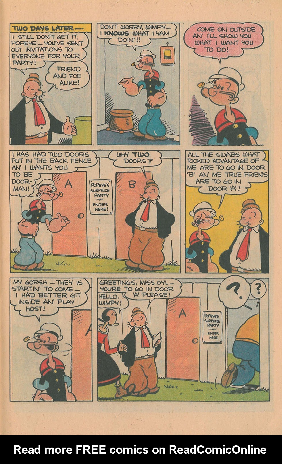 Read online Popeye (1948) comic -  Issue #171 - 33