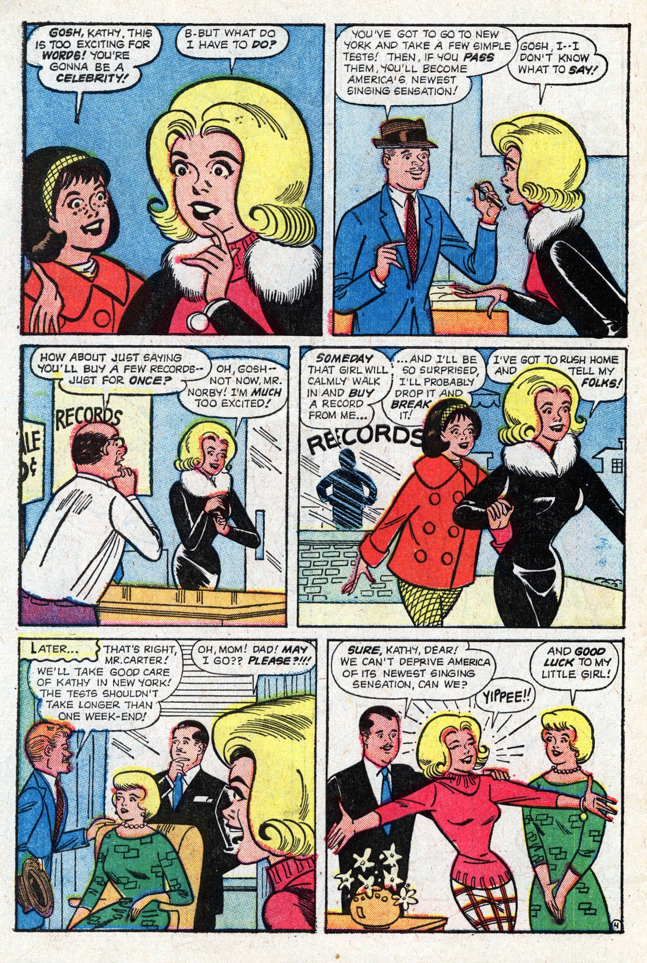 Read online Kathy (1959) comic -  Issue #22 - 6