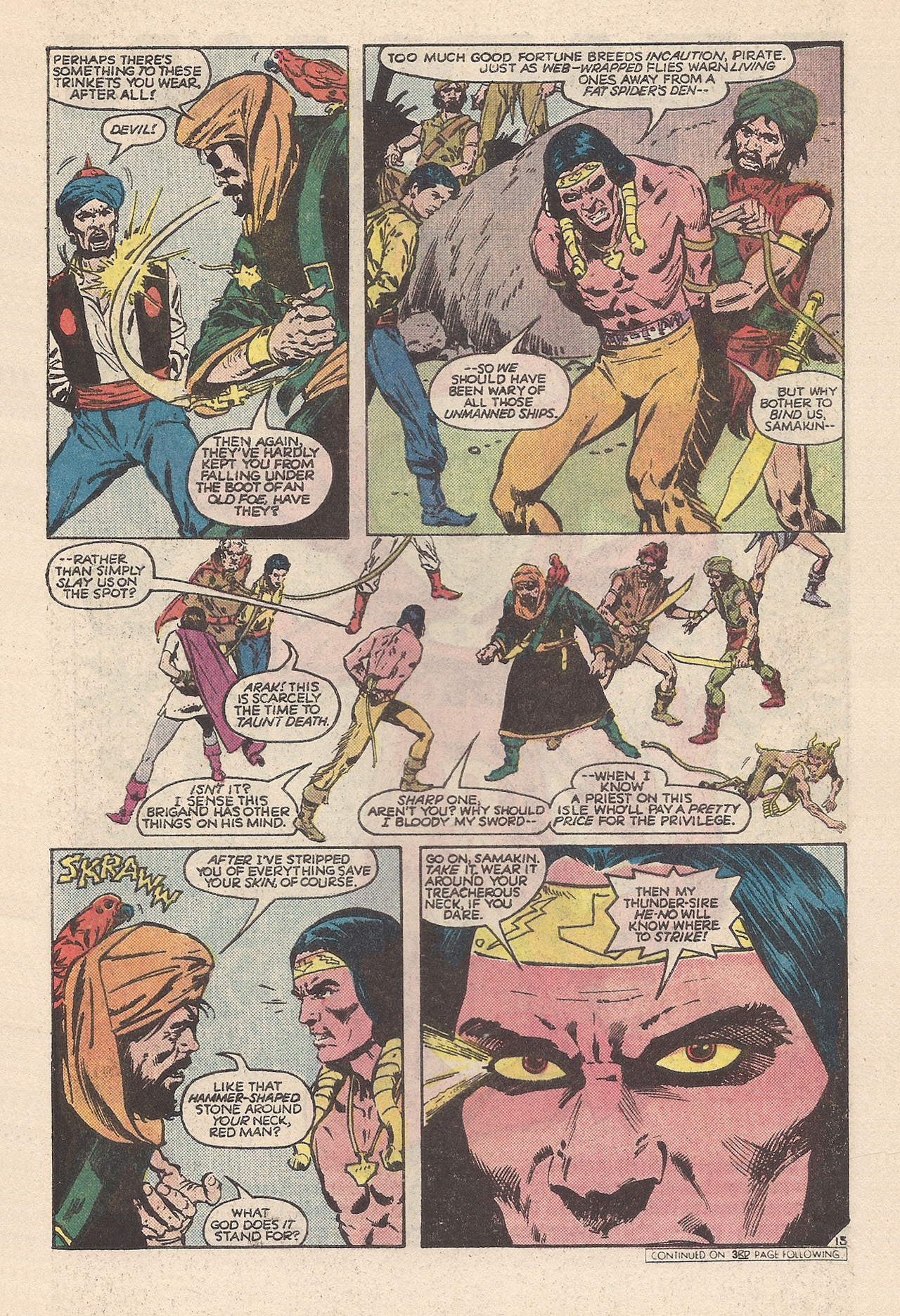 Read online Arak Son of Thunder comic -  Issue #44 - 17