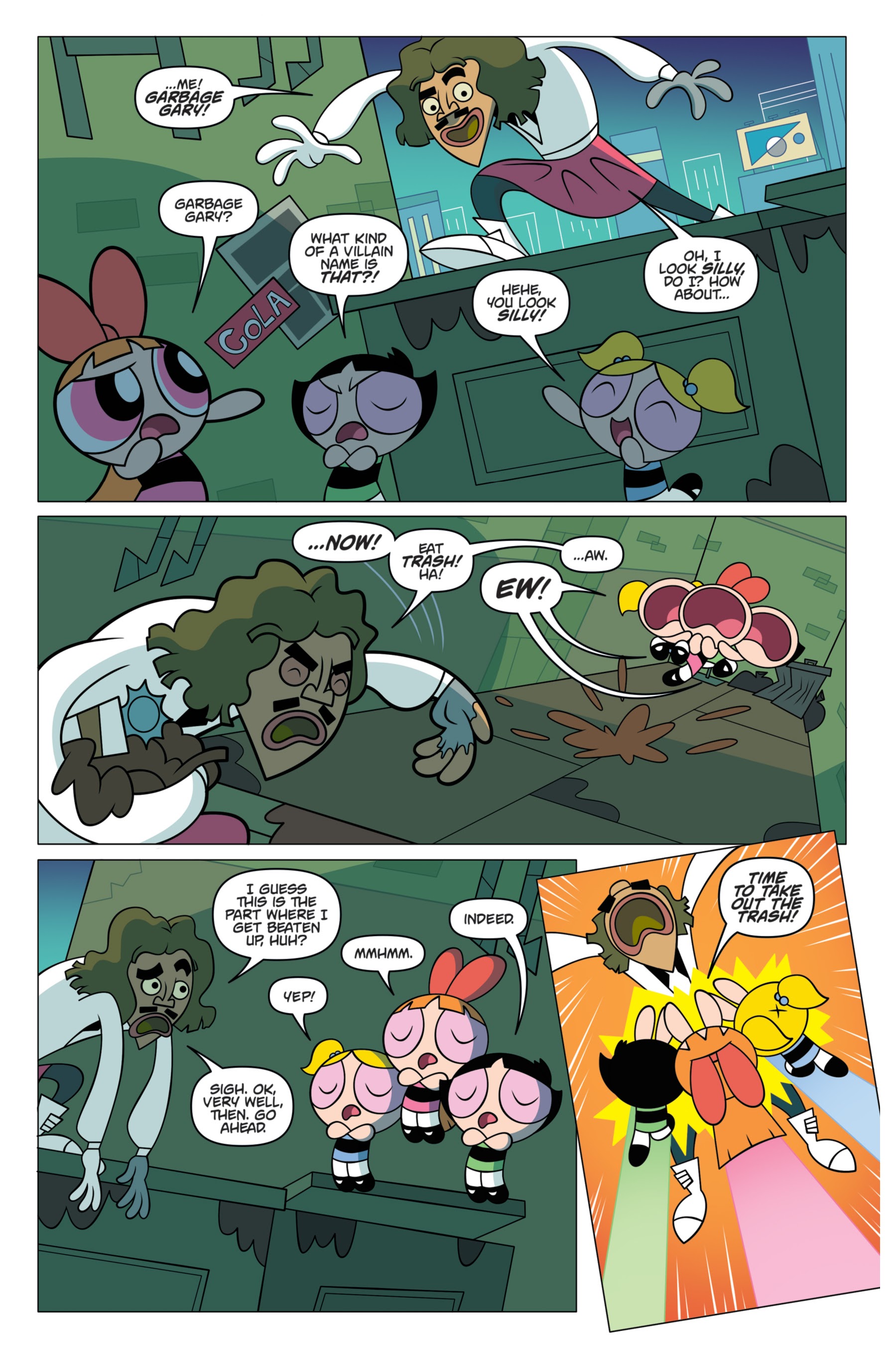 Read online The Powerpuff Girls: Bureau of Bad comic -  Issue # _TPB - 29