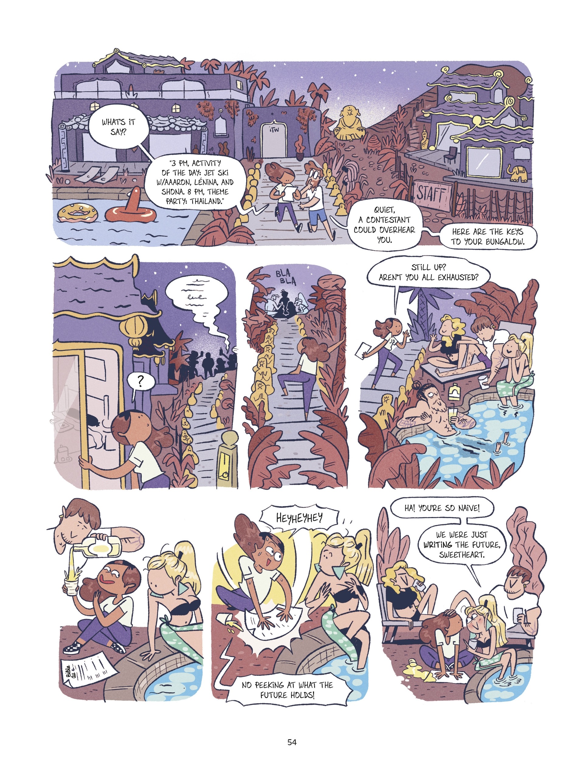 Read online Praising the Surface Behind the Scenes of Reality TV comic -  Issue # TPB - 49