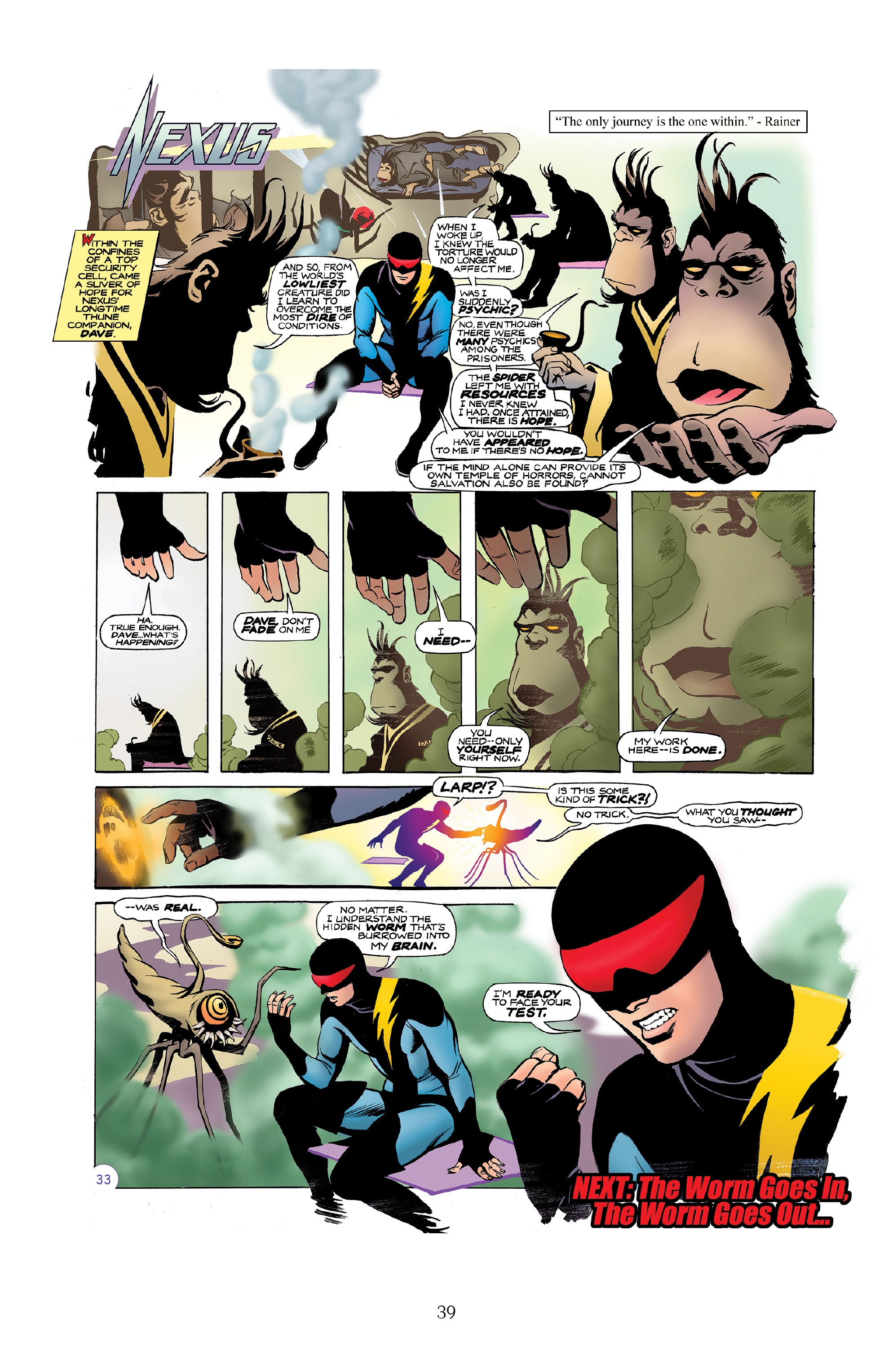Read online Nexus Newspaper Strips: The Coming of Gourmando comic -  Issue # TPB (Part 1) - 38