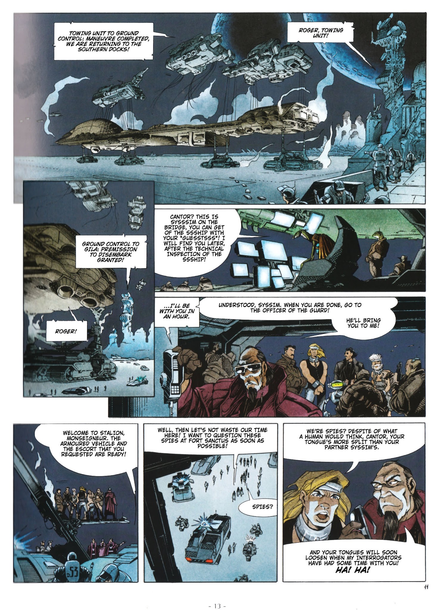 Read online Aquablue comic -  Issue #7 - 14