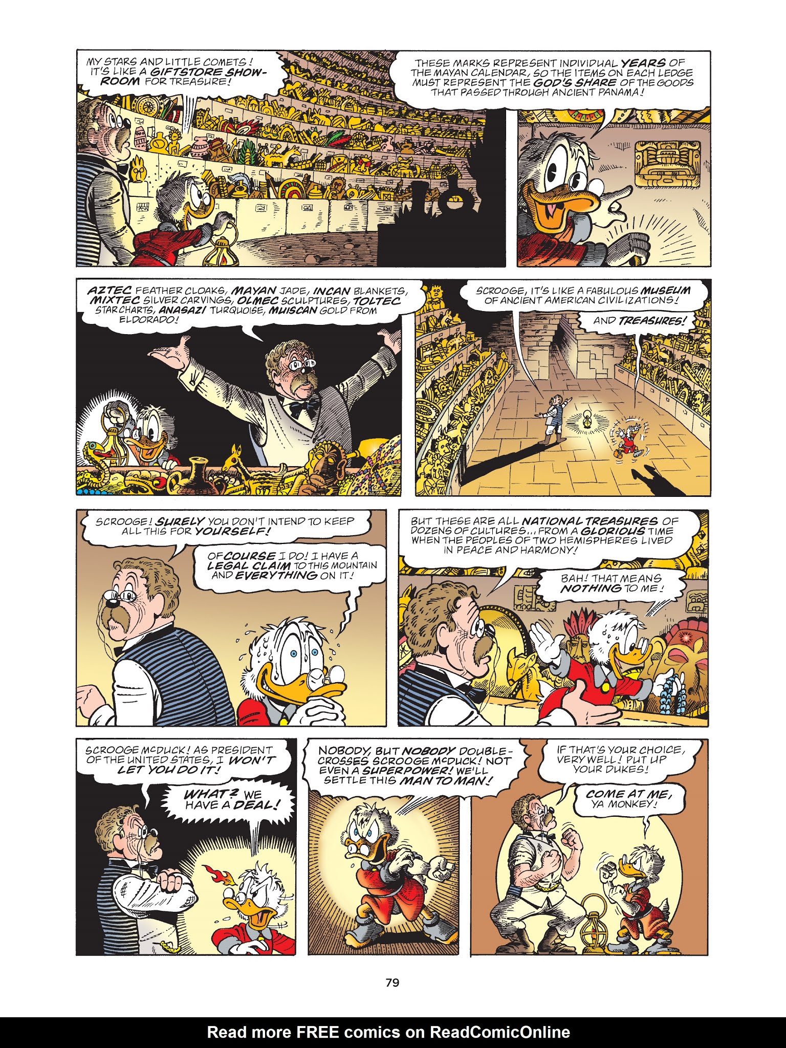 Read online Walt Disney Uncle Scrooge and Donald Duck: The Don Rosa Library comic -  Issue # TPB 9 (Part 1) - 80
