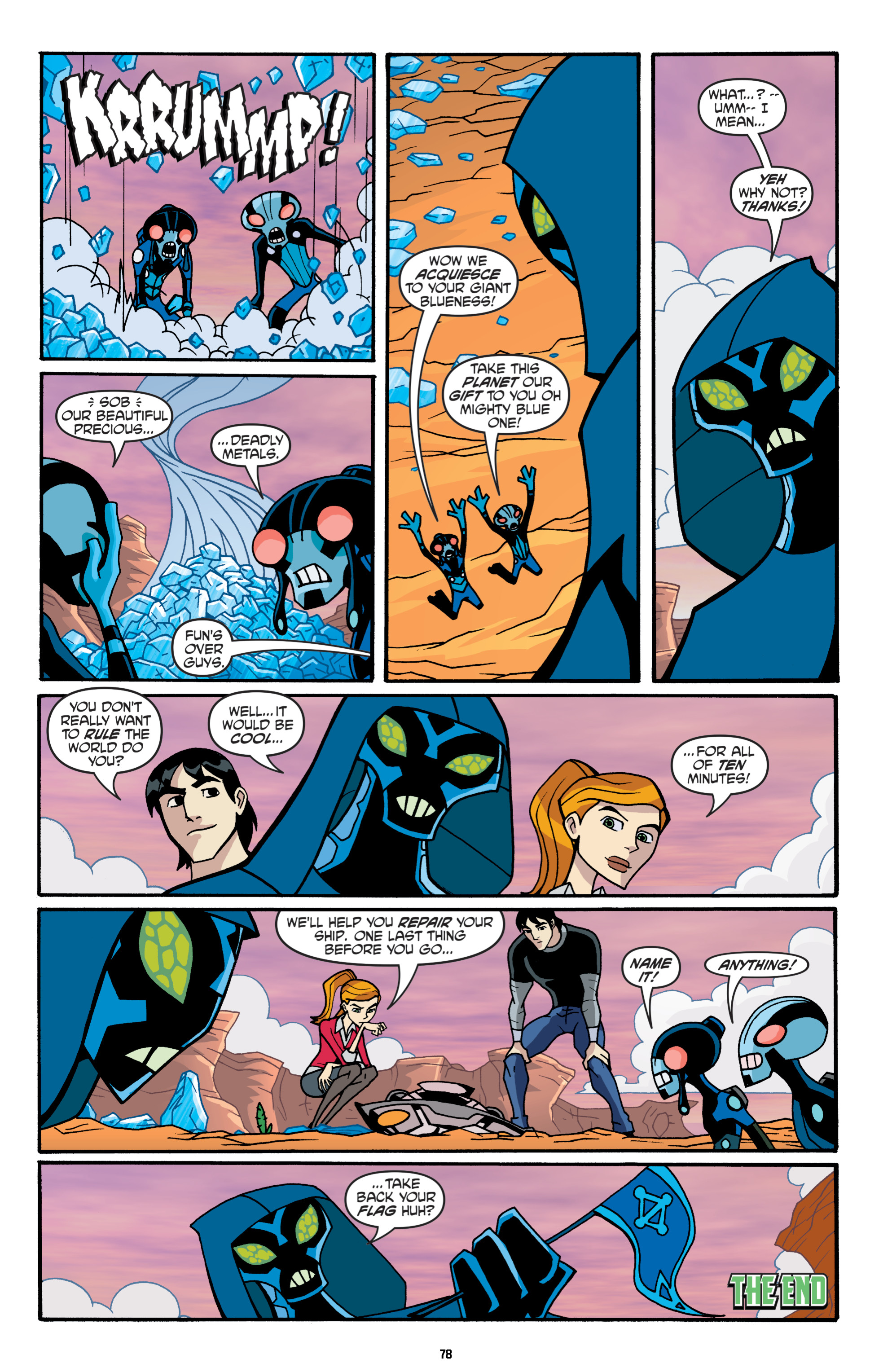 Read online Ben 10 Classics comic -  Issue # TPB 5 - 76