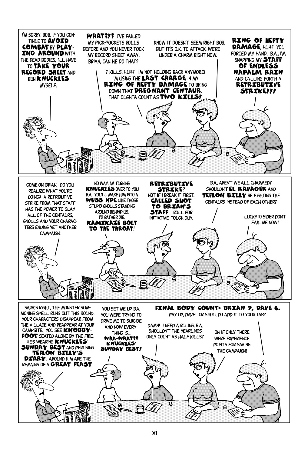 Read online Knights of the Dinner Table comic -  Issue #14 - 28