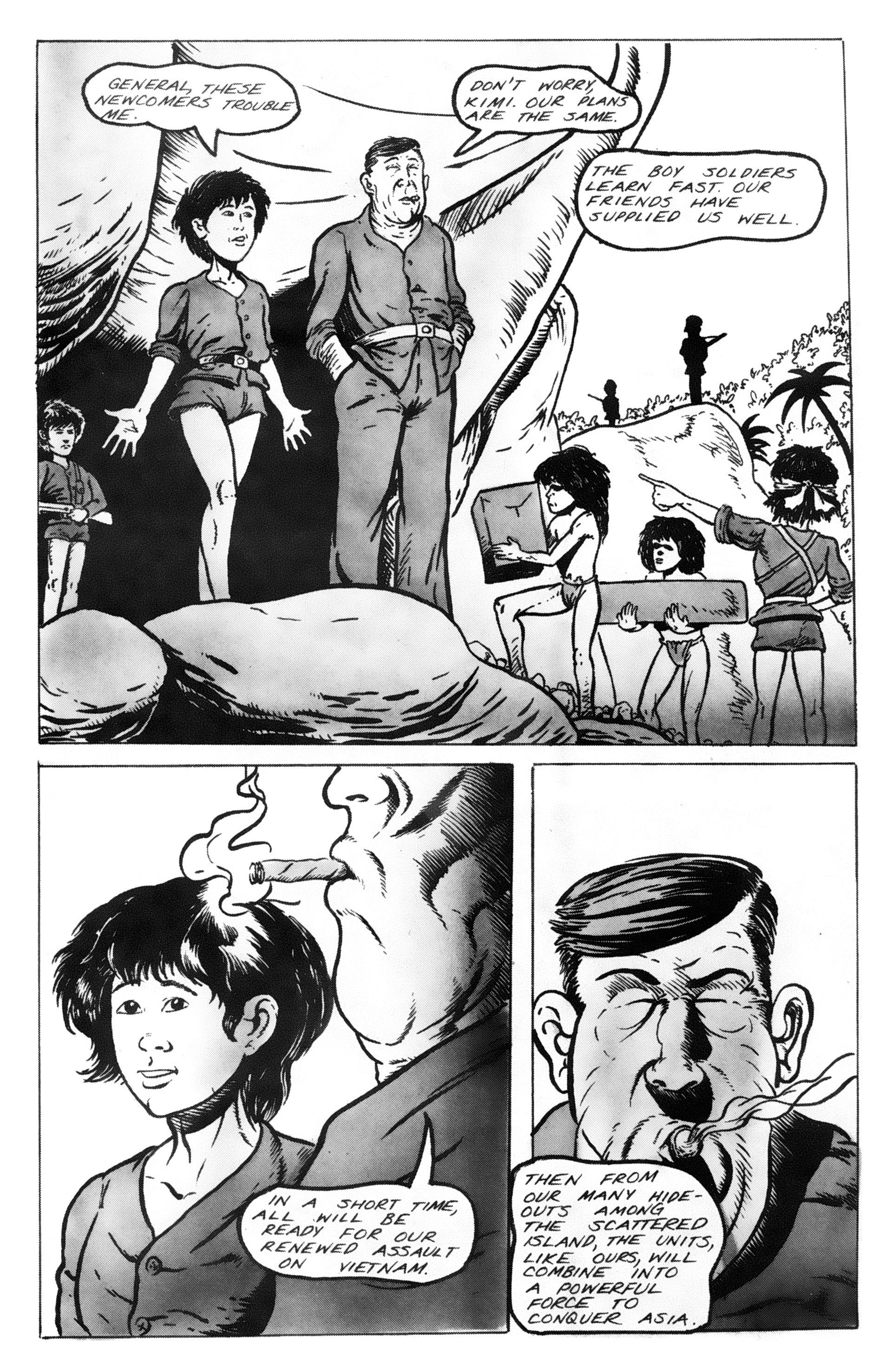 Read online Samurai (1988) comic -  Issue #6 - 21