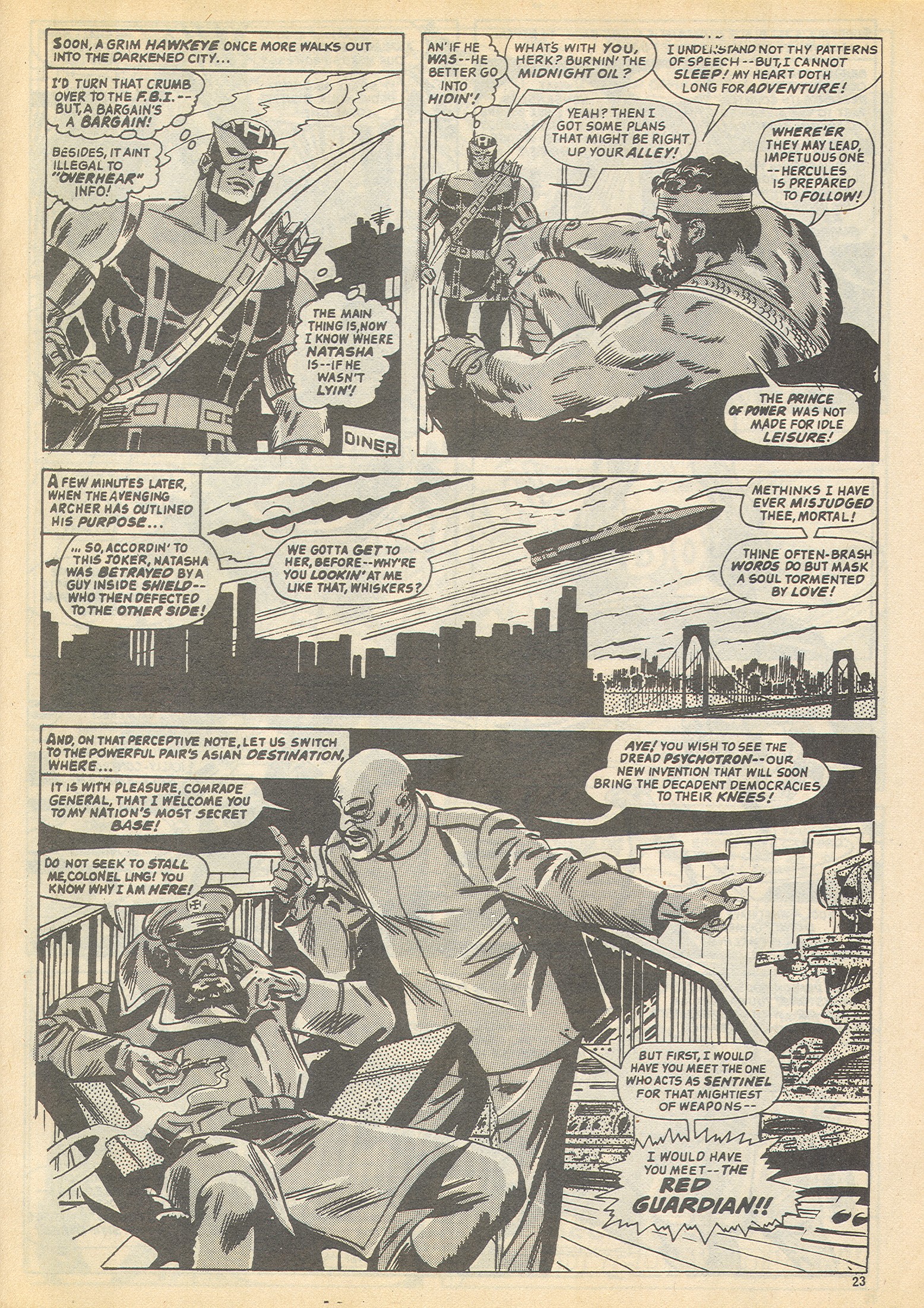 Read online The Avengers (1973) comic -  Issue #52 - 23