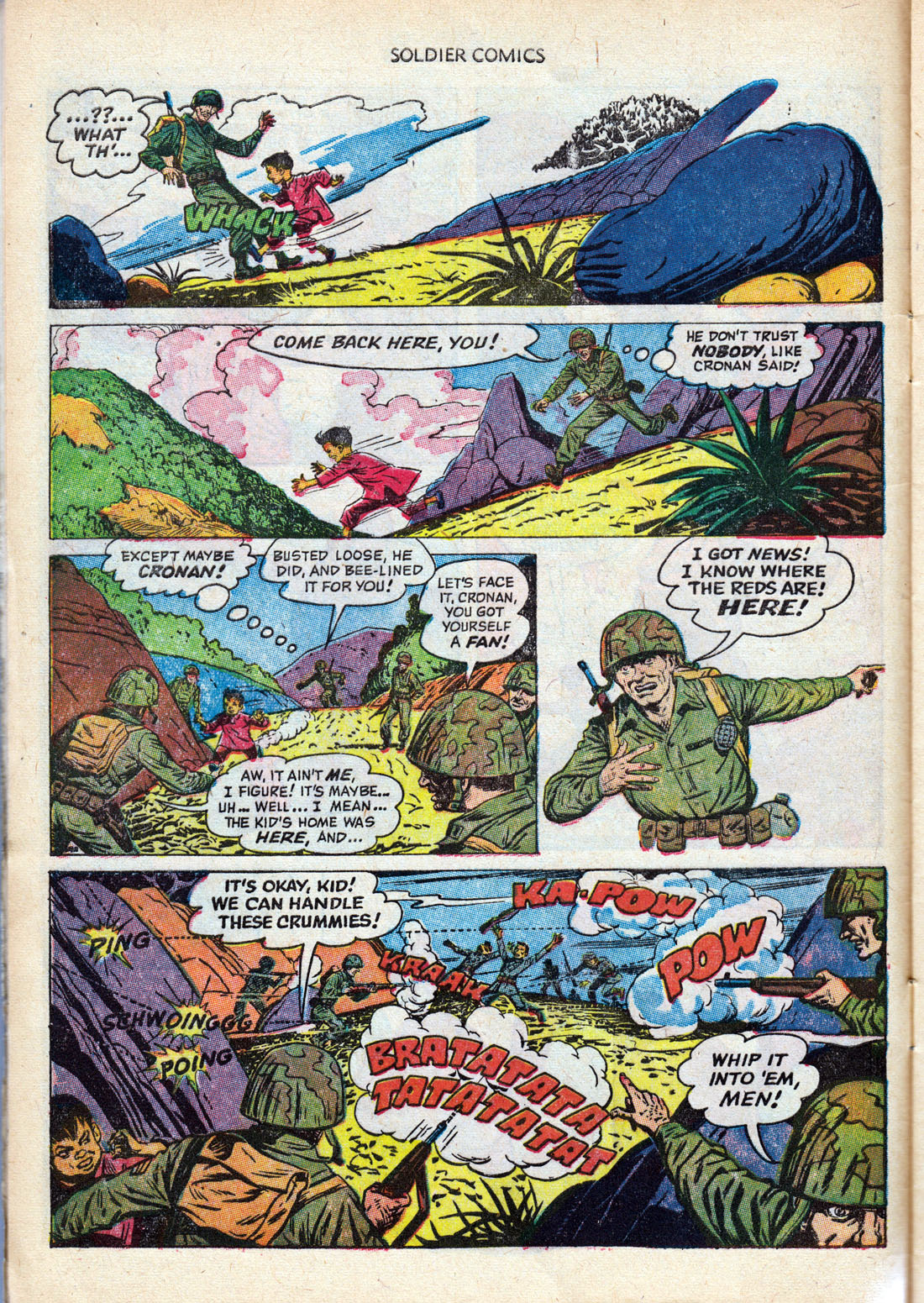 Read online Soldier Comics comic -  Issue #8 - 8