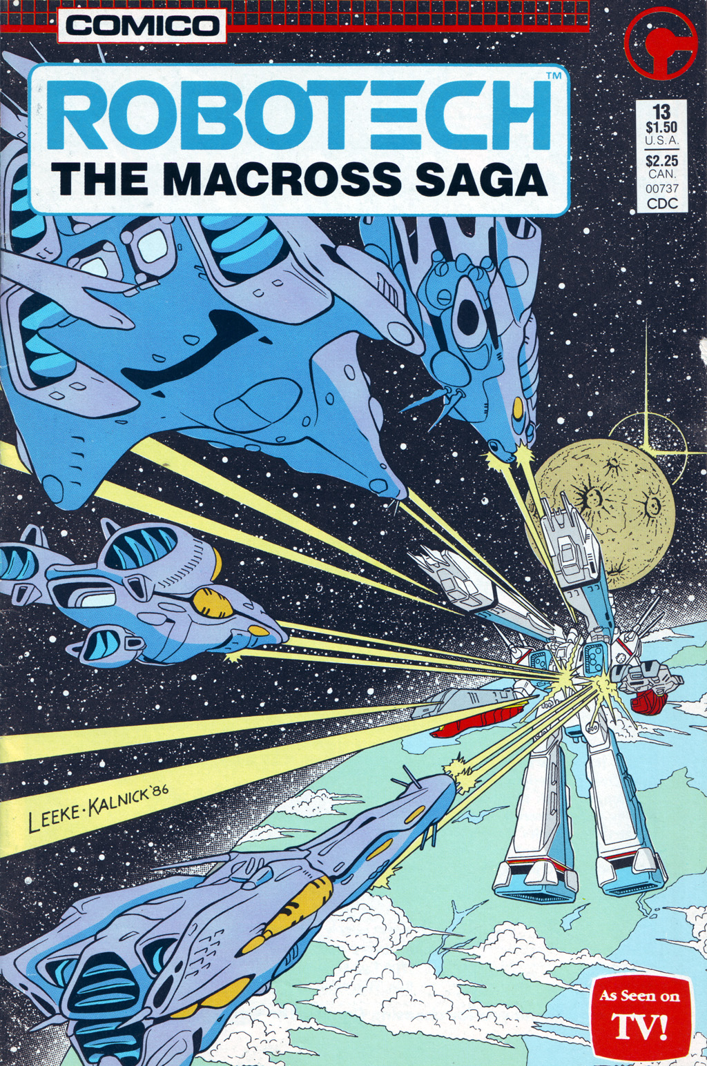Read online Robotech The Macross Saga comic -  Issue #13 - 1