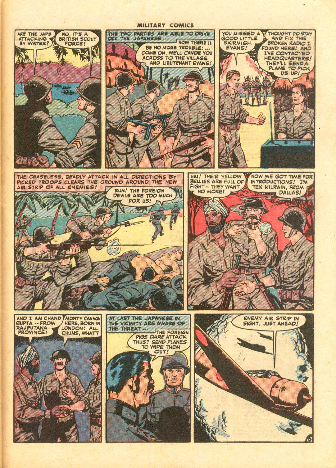 Read online Military Comics comic -  Issue #33 - 57