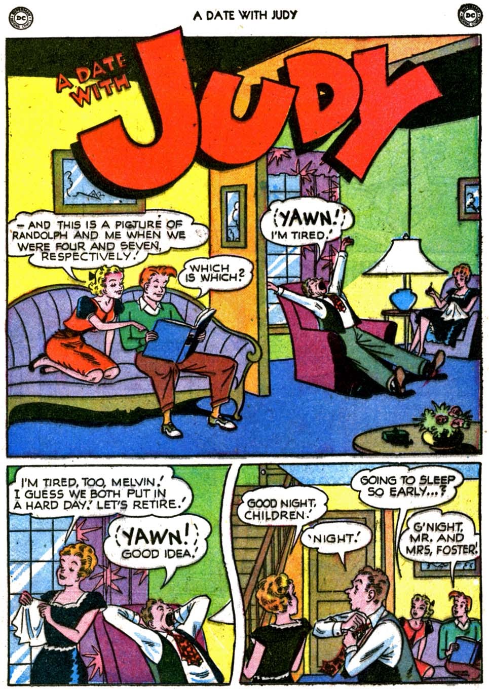 Read online A Date with Judy comic -  Issue #14 - 25
