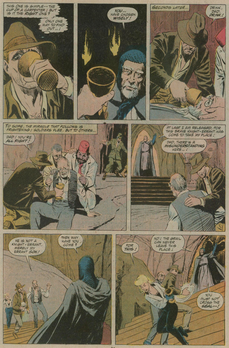 Read online Indiana Jones and the Last Crusade comic -  Issue #4 - 19