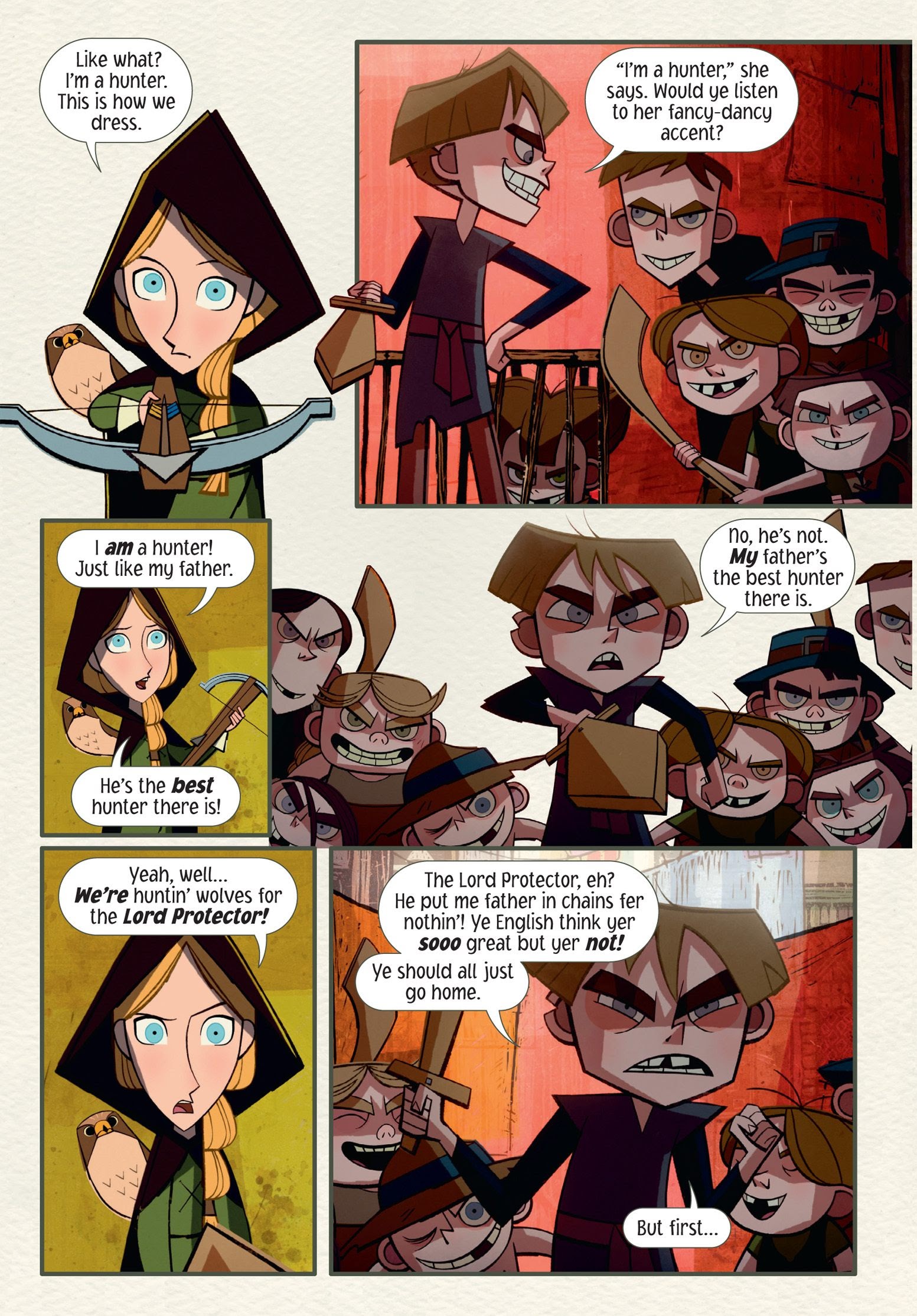 Read online Wolfwalkers: The Graphic Novel comic -  Issue # TPB (Part 1) - 41