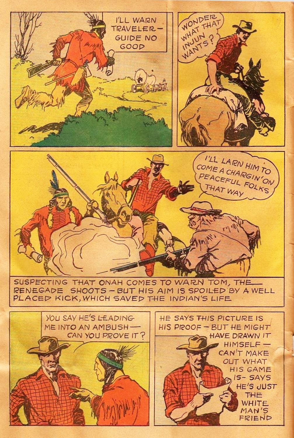 Read online Western Picture Stories comic -  Issue #1 - 7