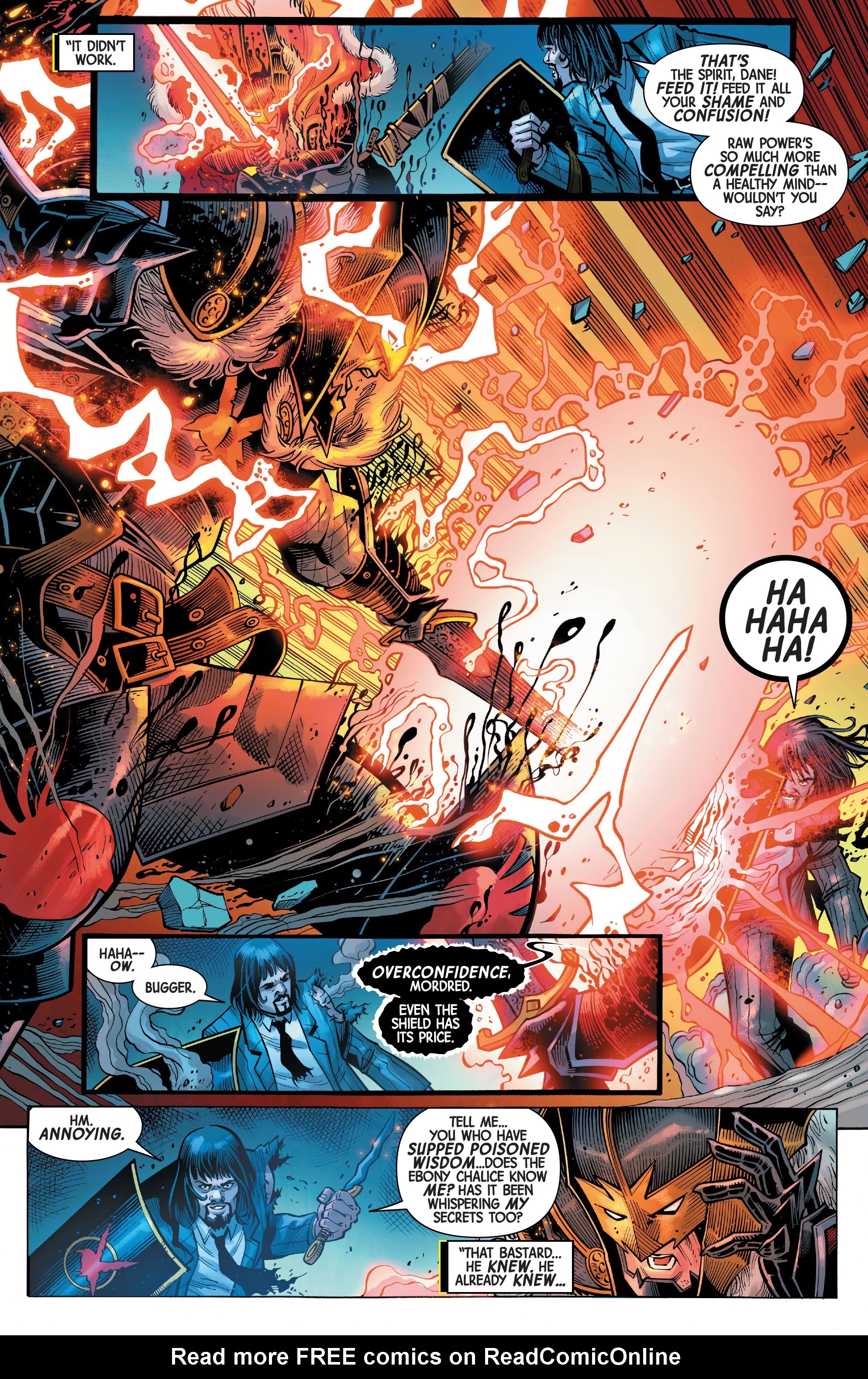 Read online Black Knight: Curse Of The Ebony Blade comic -  Issue #4 - 9