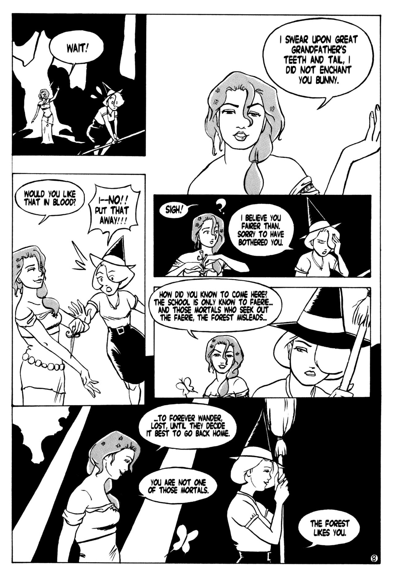 Read online Charm School: Magical Witch Girl Bunny comic -  Issue #2 - 10