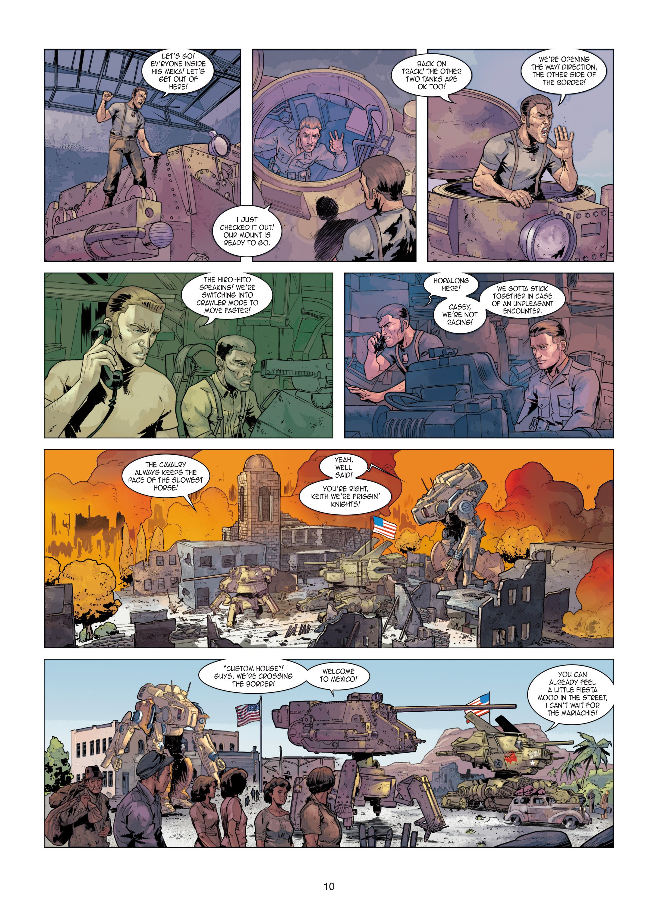 Read online Iron Squad comic -  Issue #4 - 10