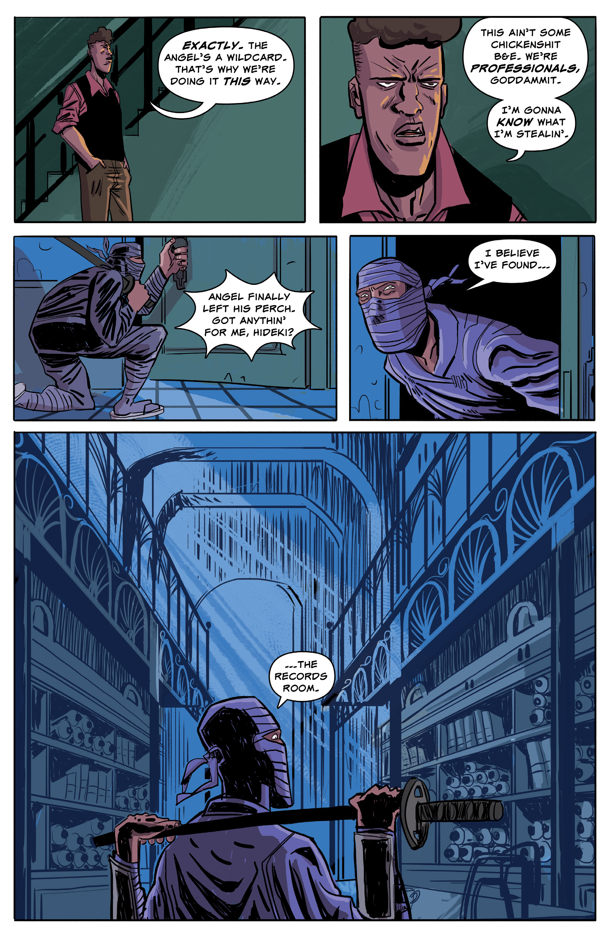 Read online Heavenly Blues comic -  Issue #4 - 6