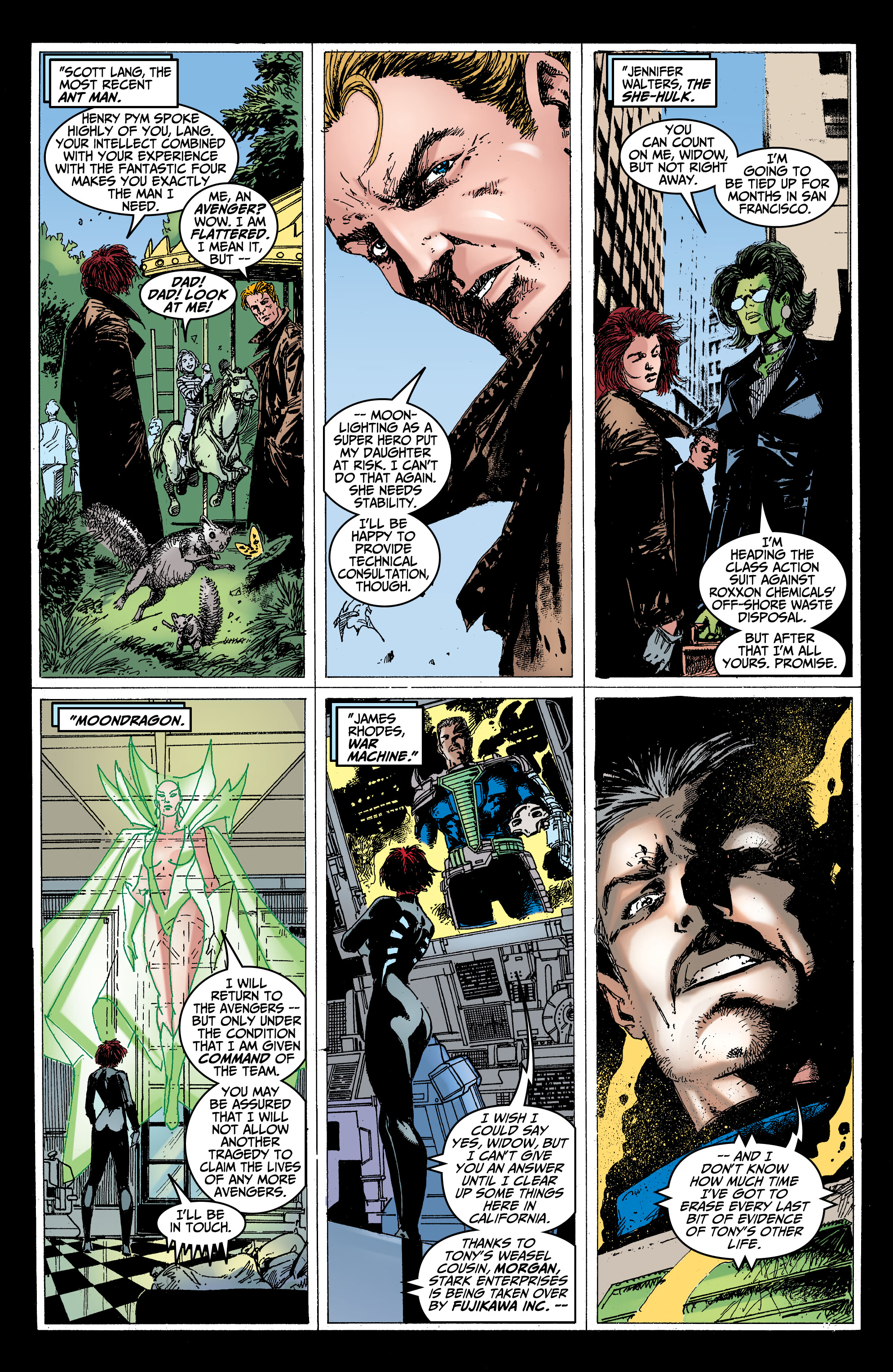 Read online Avengers By Kurt Busiek & George Perez Omnibus comic -  Issue # TPB (Part 8) - 92