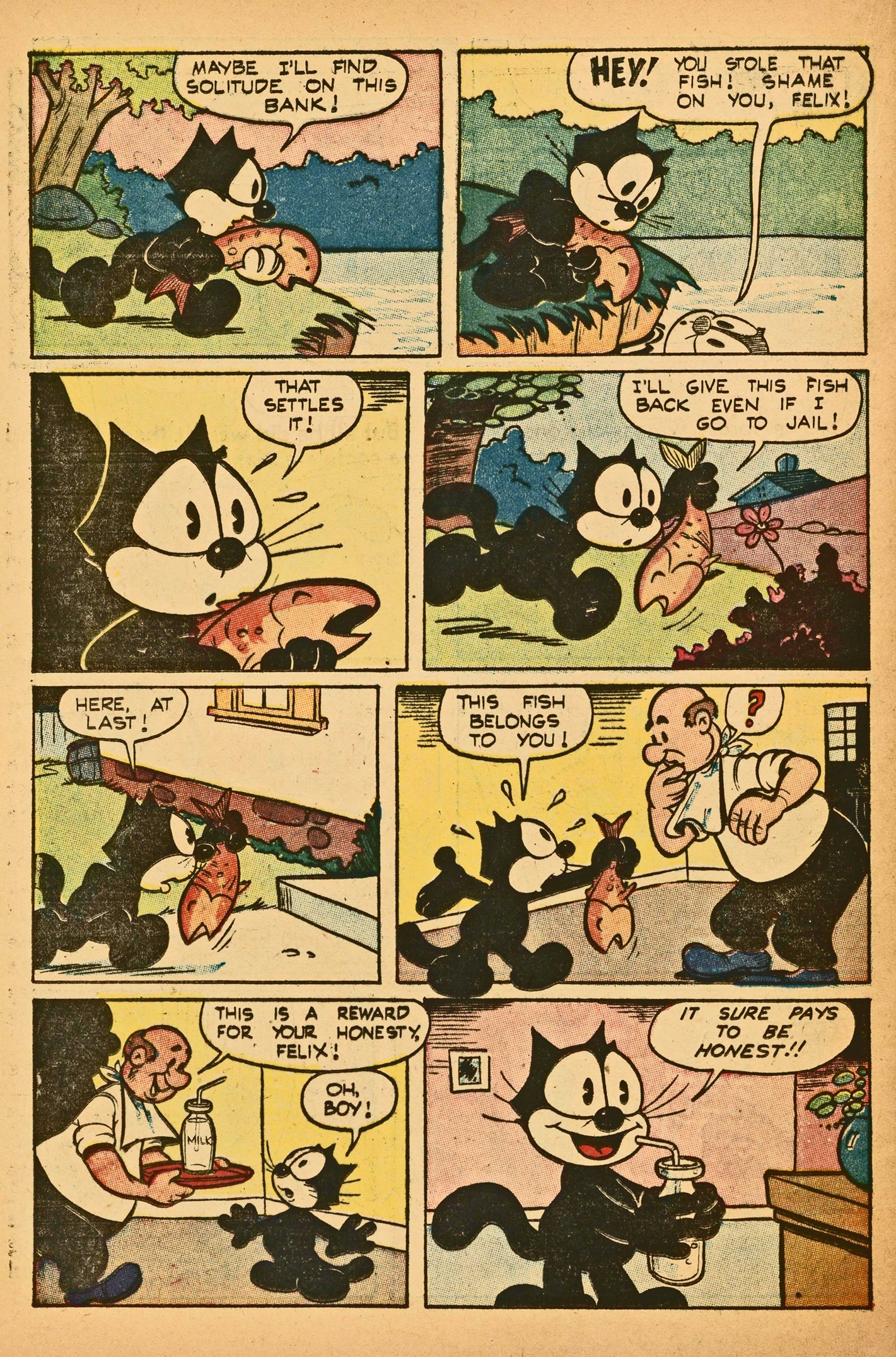 Read online Felix the Cat (1951) comic -  Issue #43 - 22