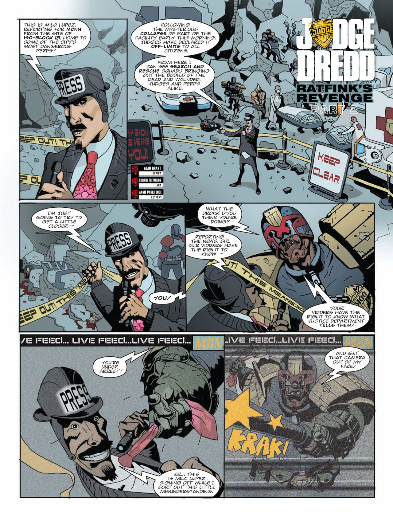 Read online Judge Dredd Megazine (Vol. 5) comic -  Issue #329 - 5