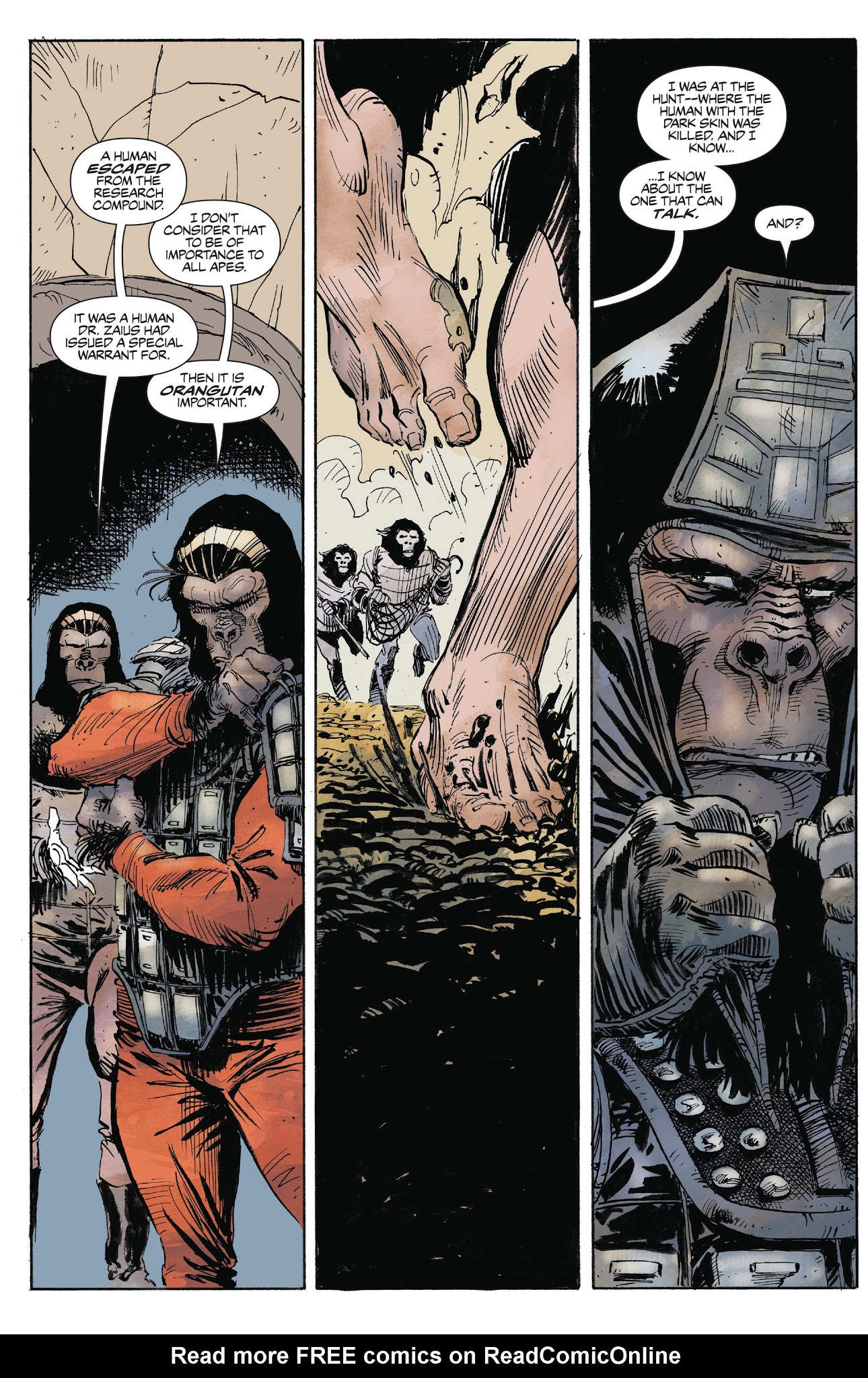 Read online Planet of the Apes: Ursus comic -  Issue #3 - 22