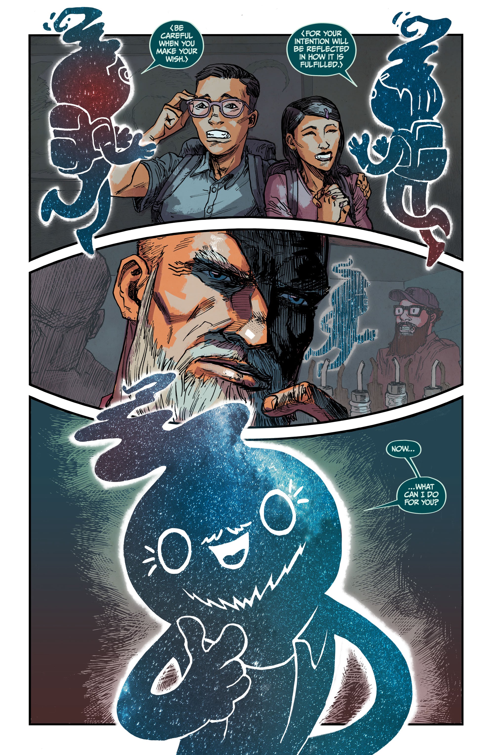 Read online Eight Billion Genies comic -  Issue #1 - 12