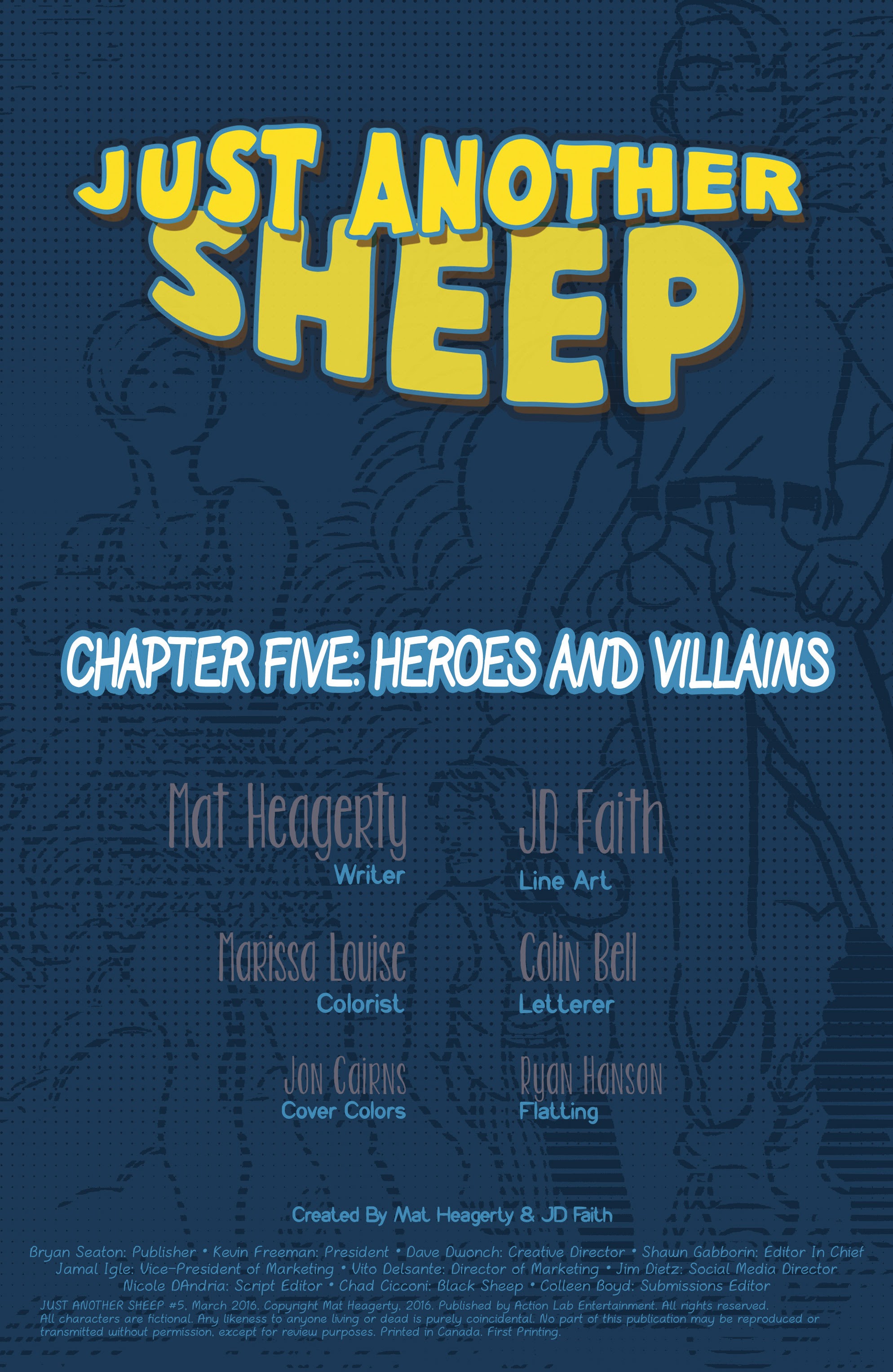 Read online Just Another Sheep comic -  Issue #5 - 2