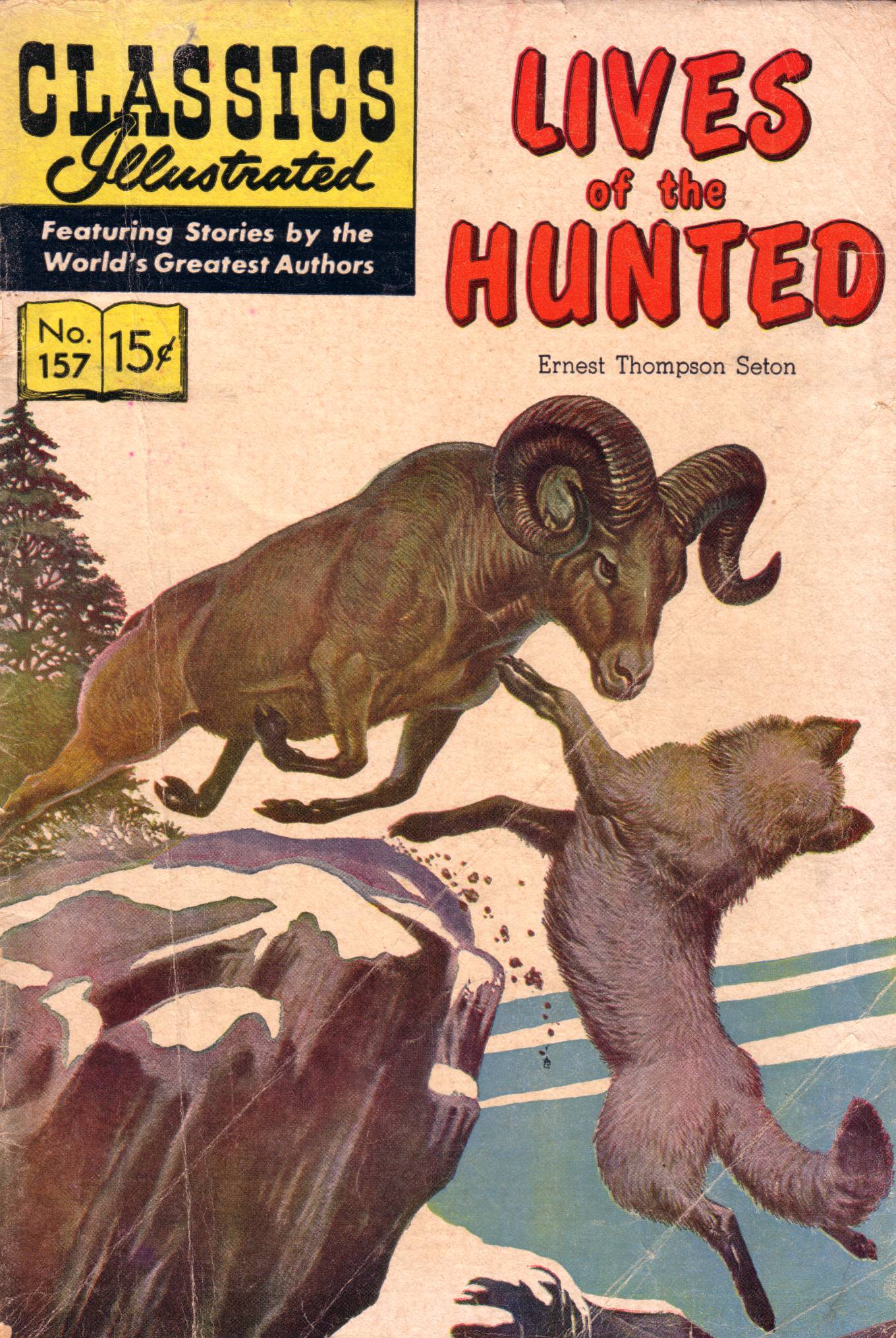 Read online Classics Illustrated comic -  Issue #157 - 1