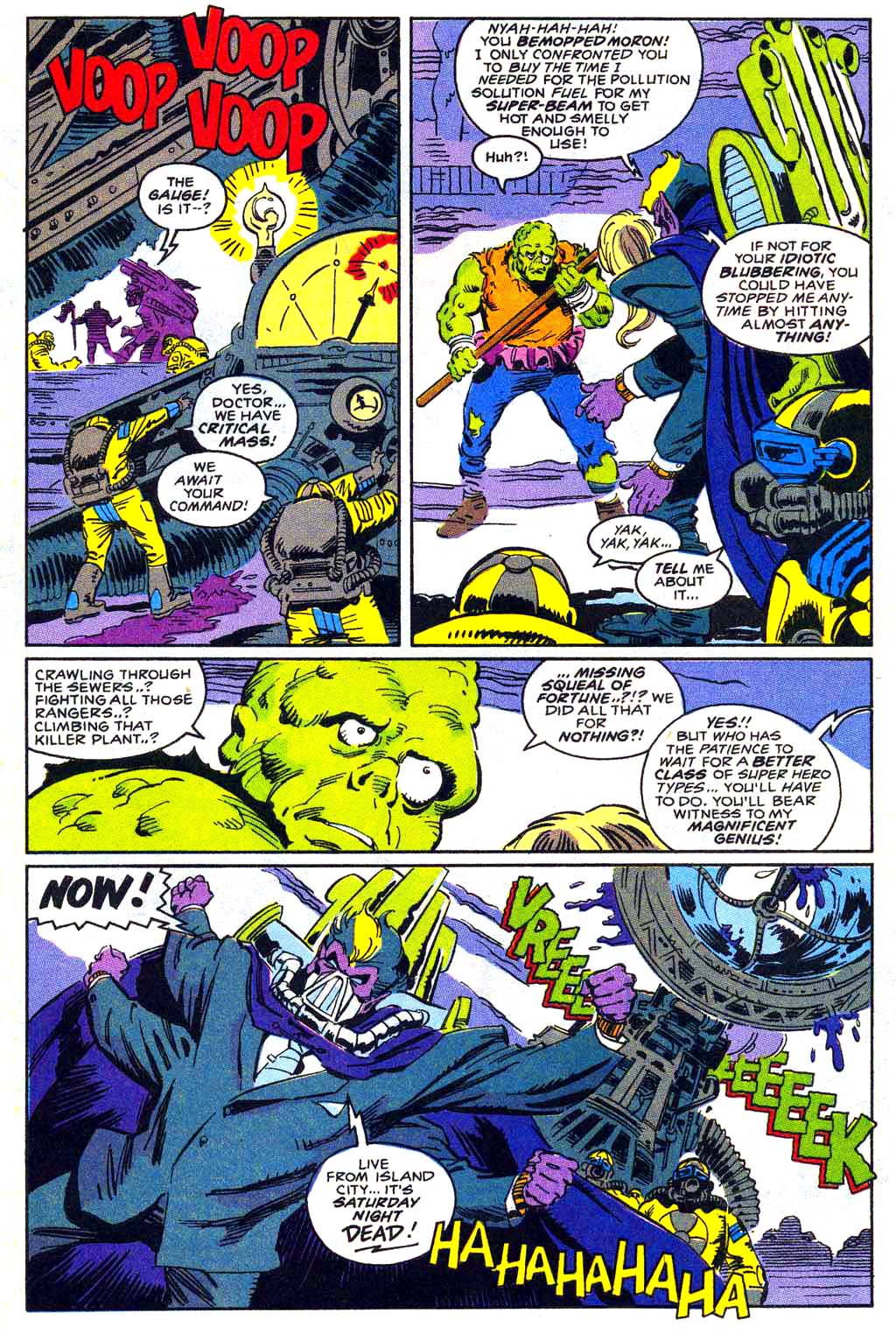 Read online Toxic Crusaders comic -  Issue #2 - 21