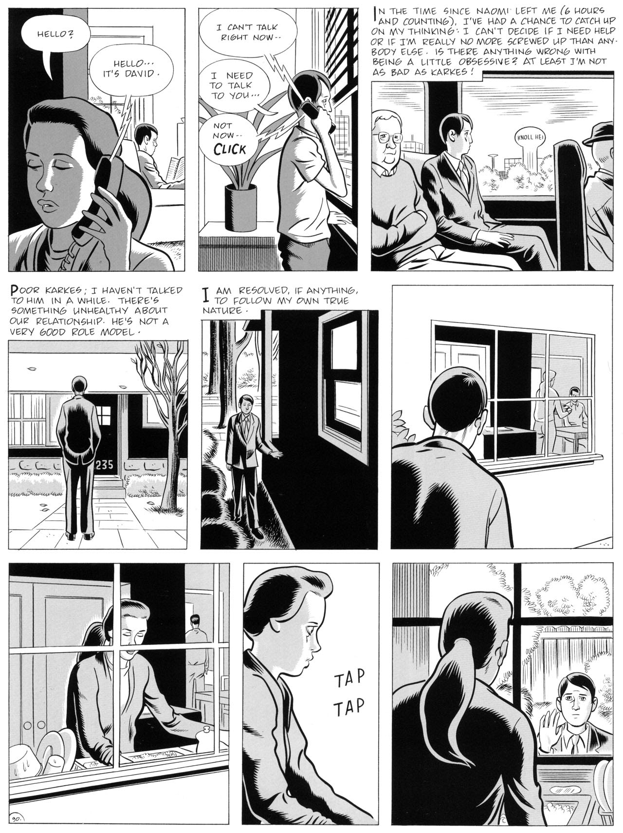 Read online David Boring comic -  Issue # TPB - 100