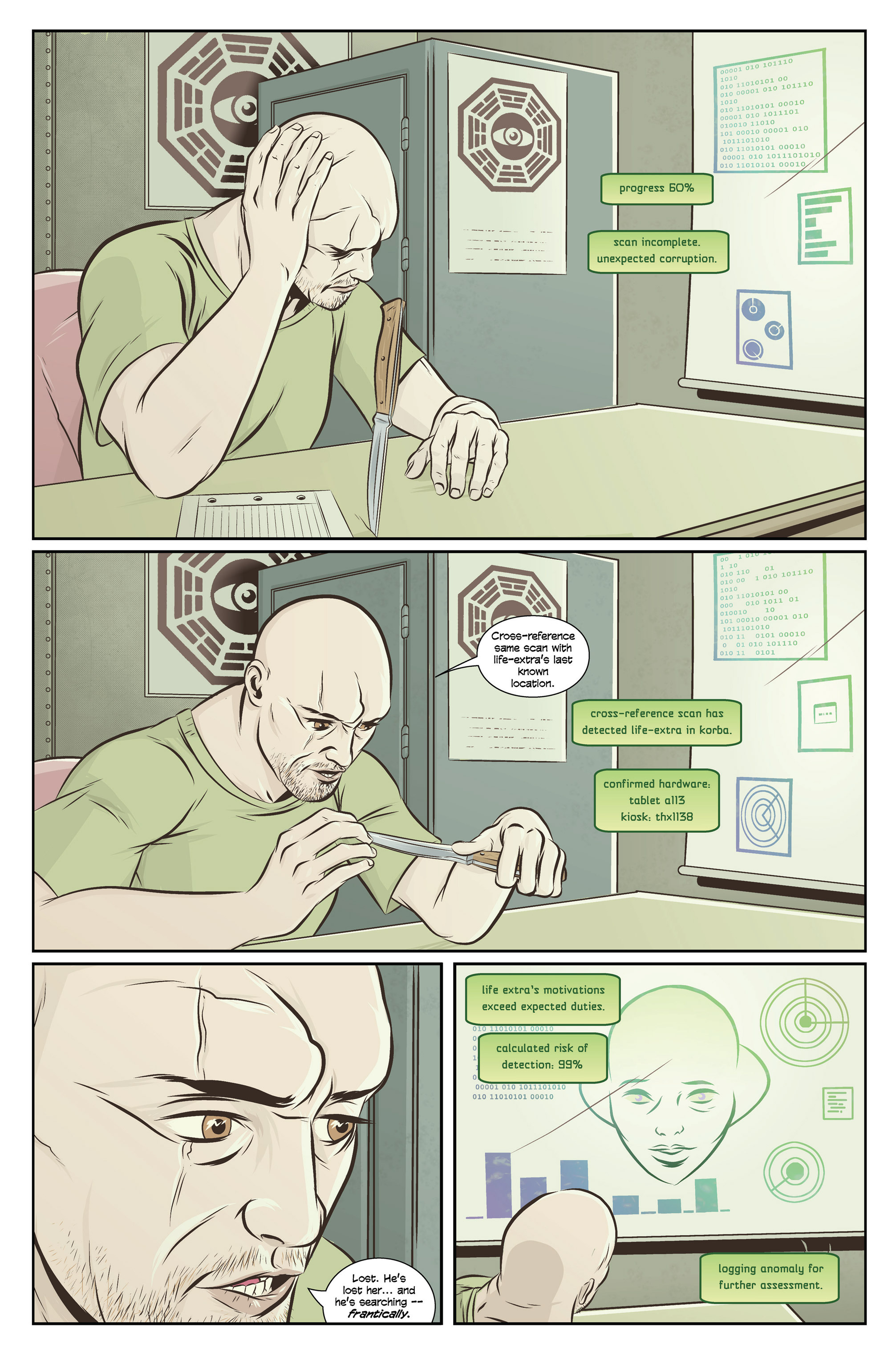 Read online Skinned comic -  Issue #3 - 6