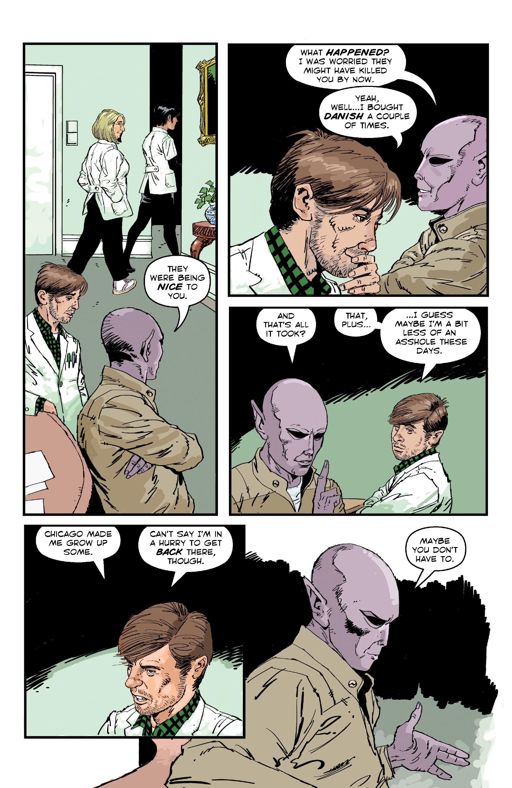 Read online Resident Alien: Your Ride's Here comic -  Issue #1 - 9