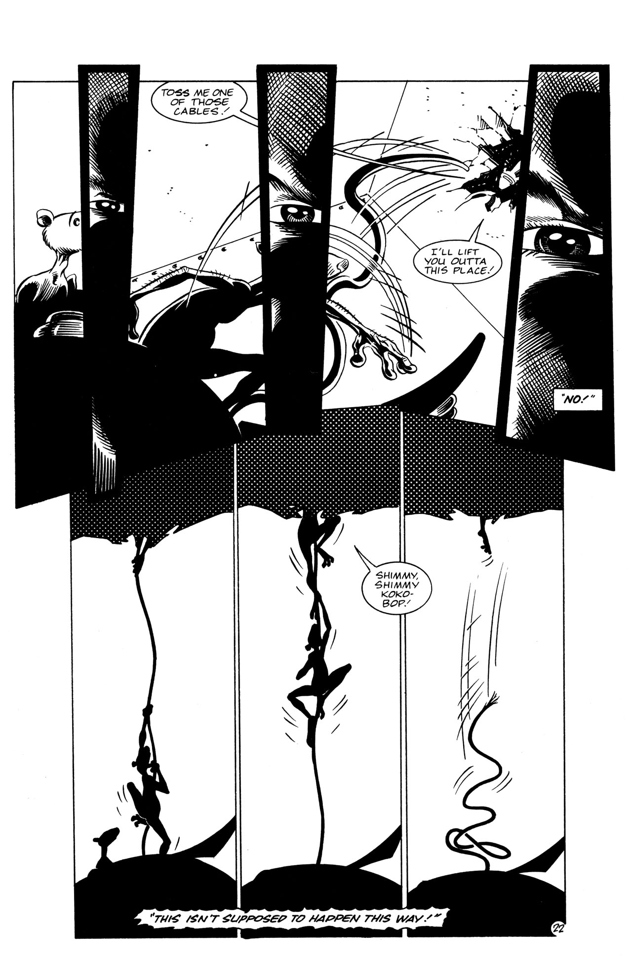 Read online Adolescent Radioactive Black Belt Hamsters comic -  Issue #7 - 23
