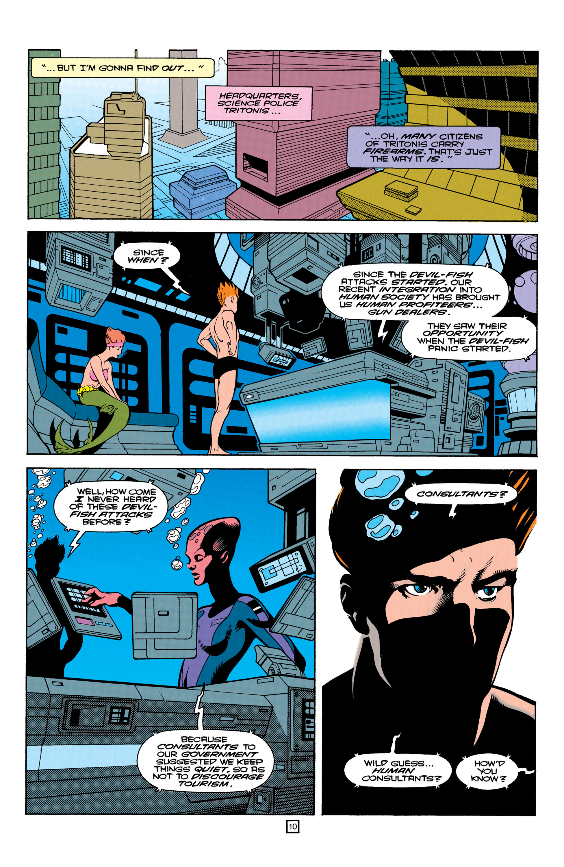 Read online Legionnaires comic -  Issue #7 - 11