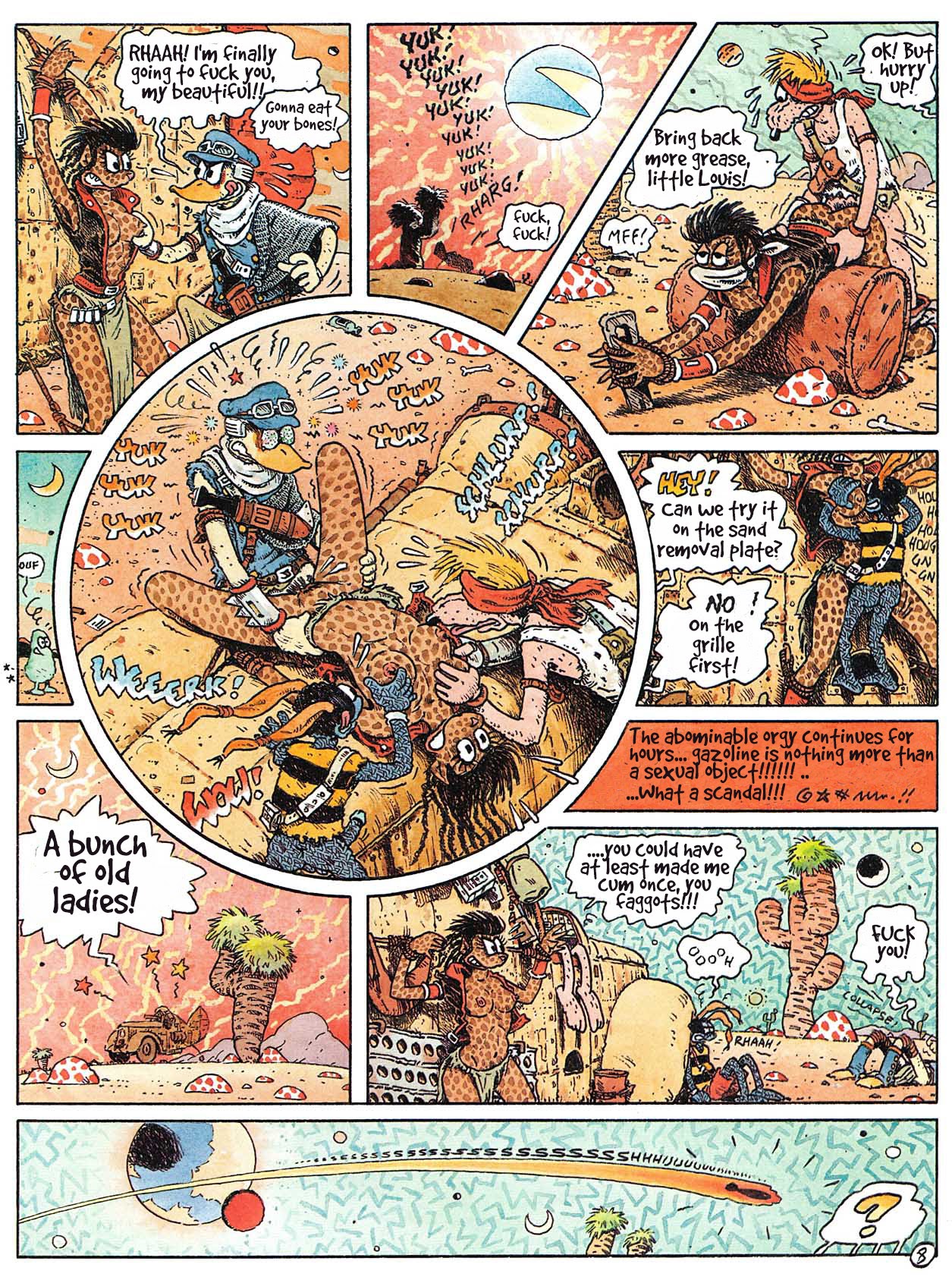 Read online Gazoline and the Red Planet comic -  Issue # Full - 11