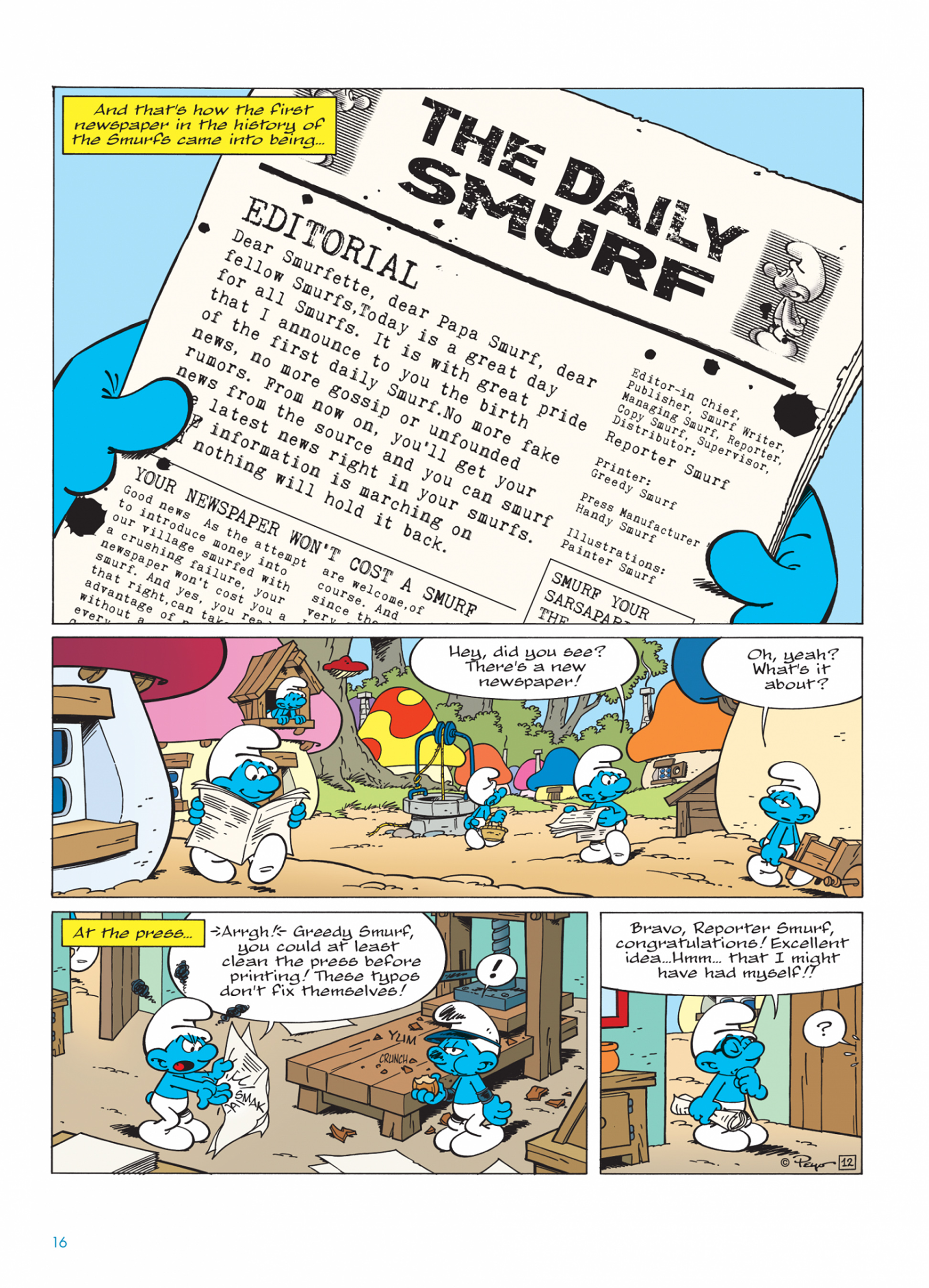 Read online The Smurfs comic -  Issue #24 - 16