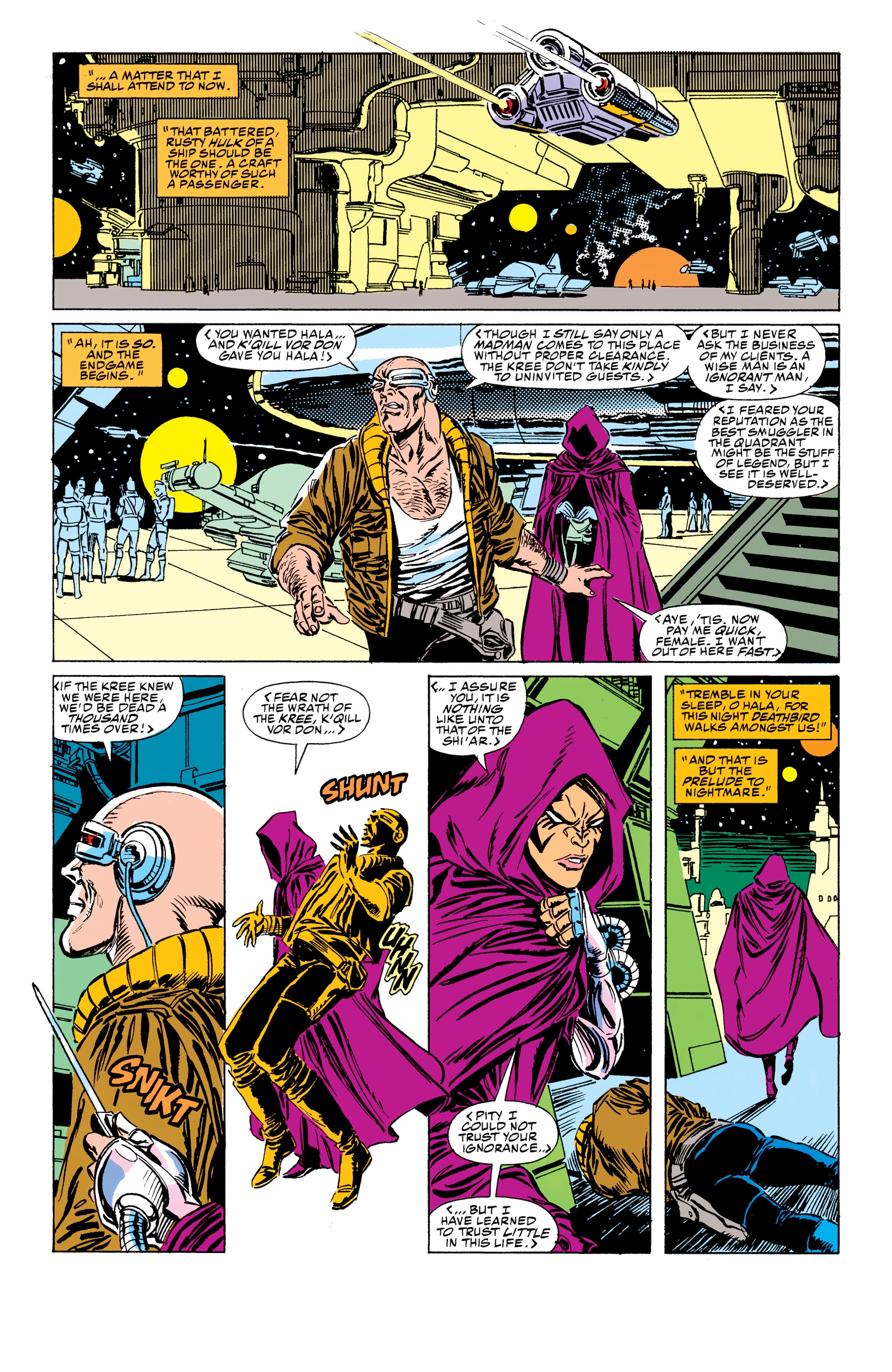 Read online Avengers Epic Collection: Operation Galactic Storm comic -  Issue # TPB (Part 3) - 50