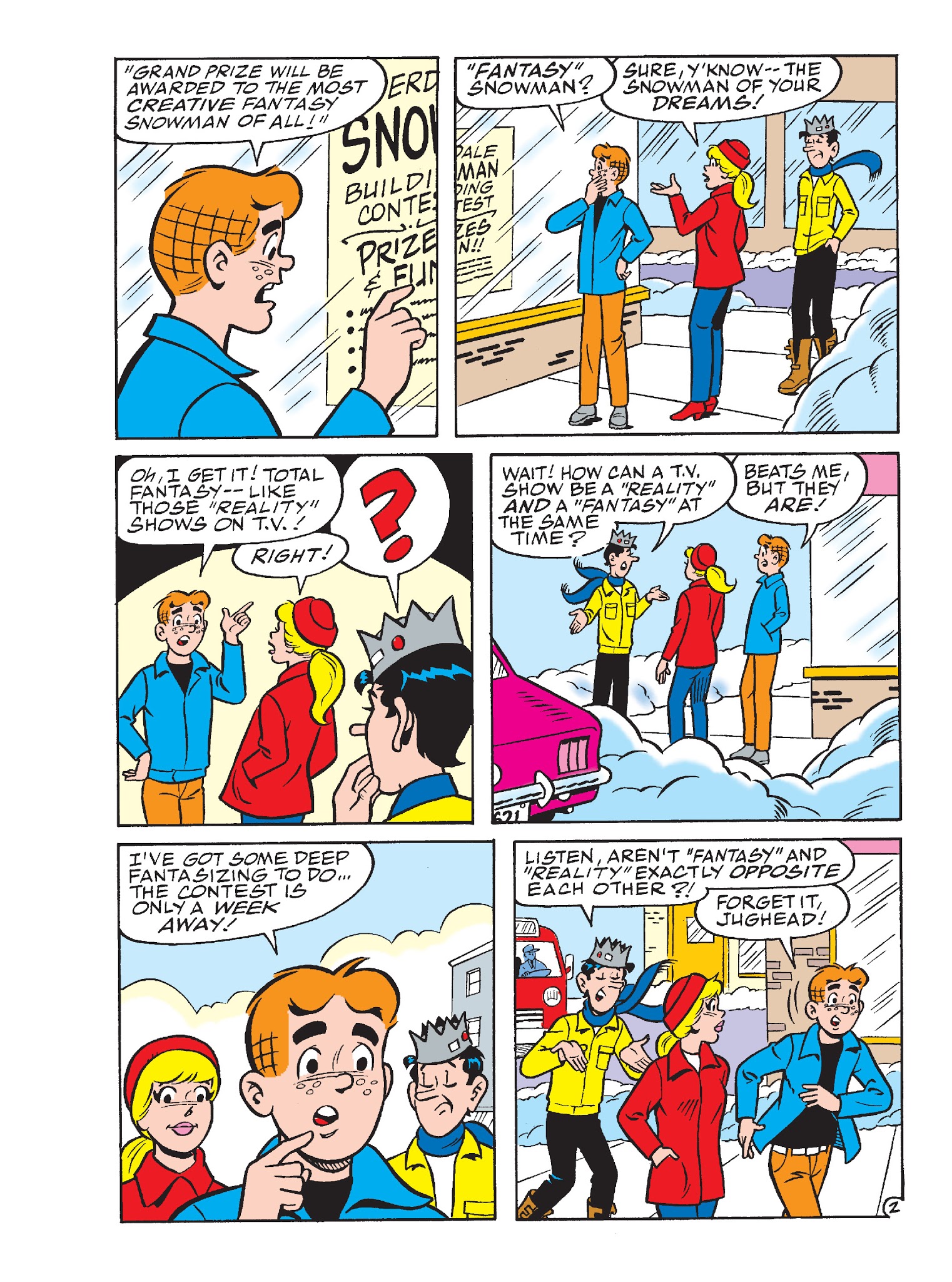 Read online Archie's Funhouse Double Digest comic -  Issue #24 - 48