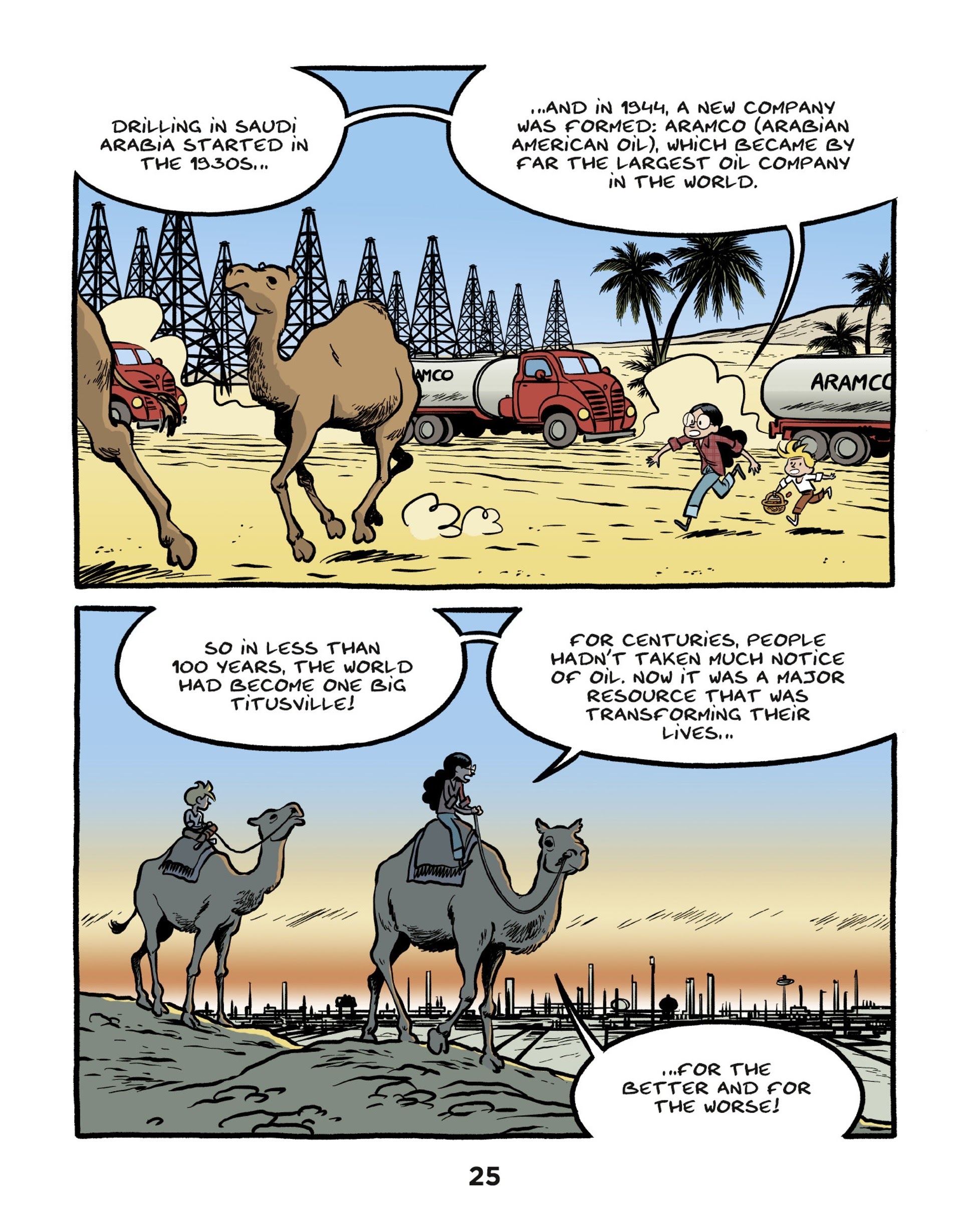 Read online On The History Trail With Ariane & Nino comic -  Issue #4 - 25