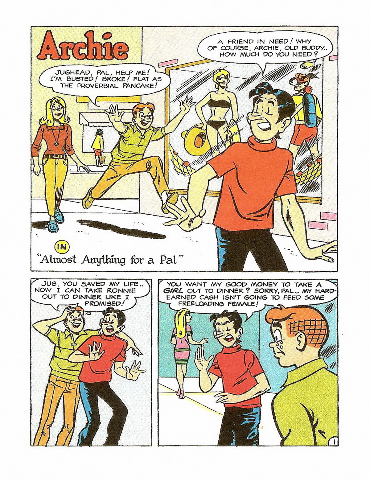 Read online Archie's Double Digest Magazine comic -  Issue #109 - 61