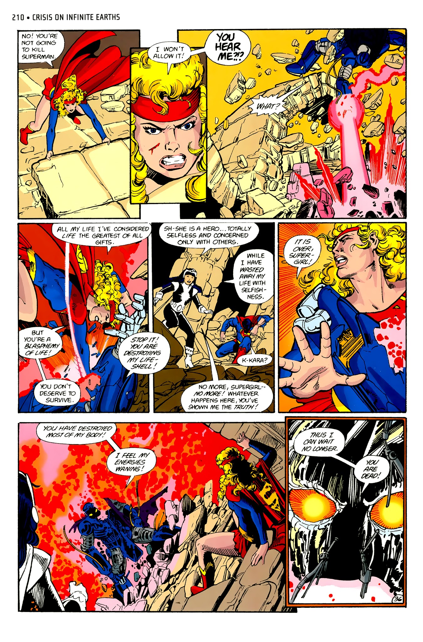 Read online Crisis on Infinite Earths (1985) comic -  Issue # _Absolute Edition 2 - 37