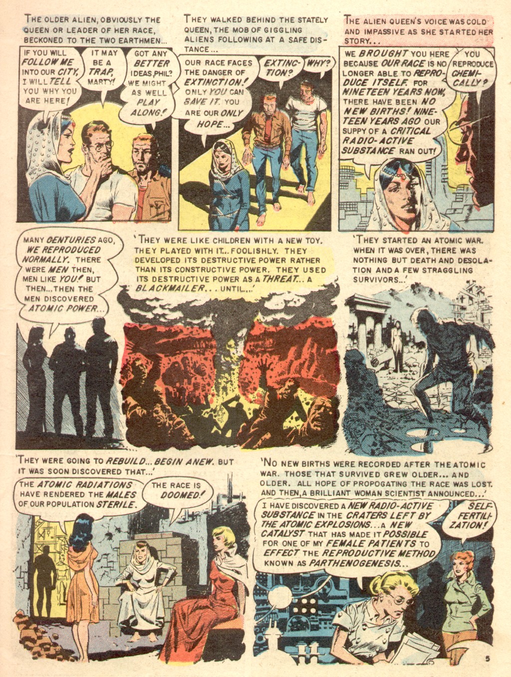 Read online Weird Science-Fantasy comic -  Issue #24 - 7